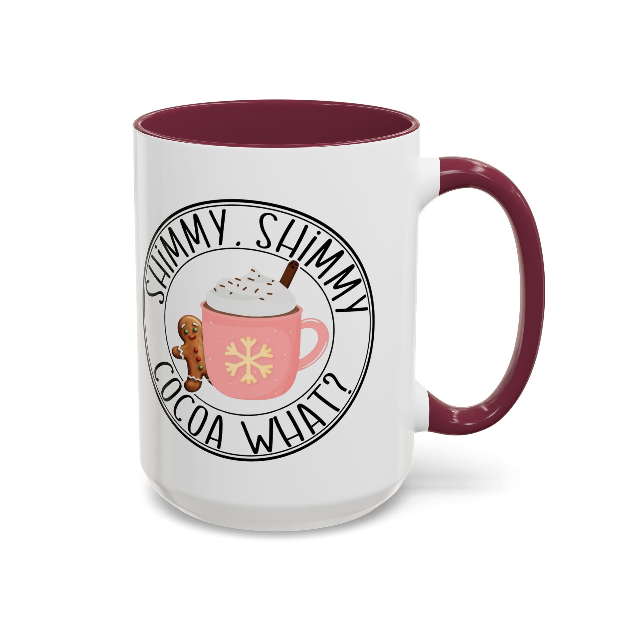 Cute Cocoa Mugs with Gingerbread Design Perfect for Winter Holiday CheerBeverage Cup Christmas Design