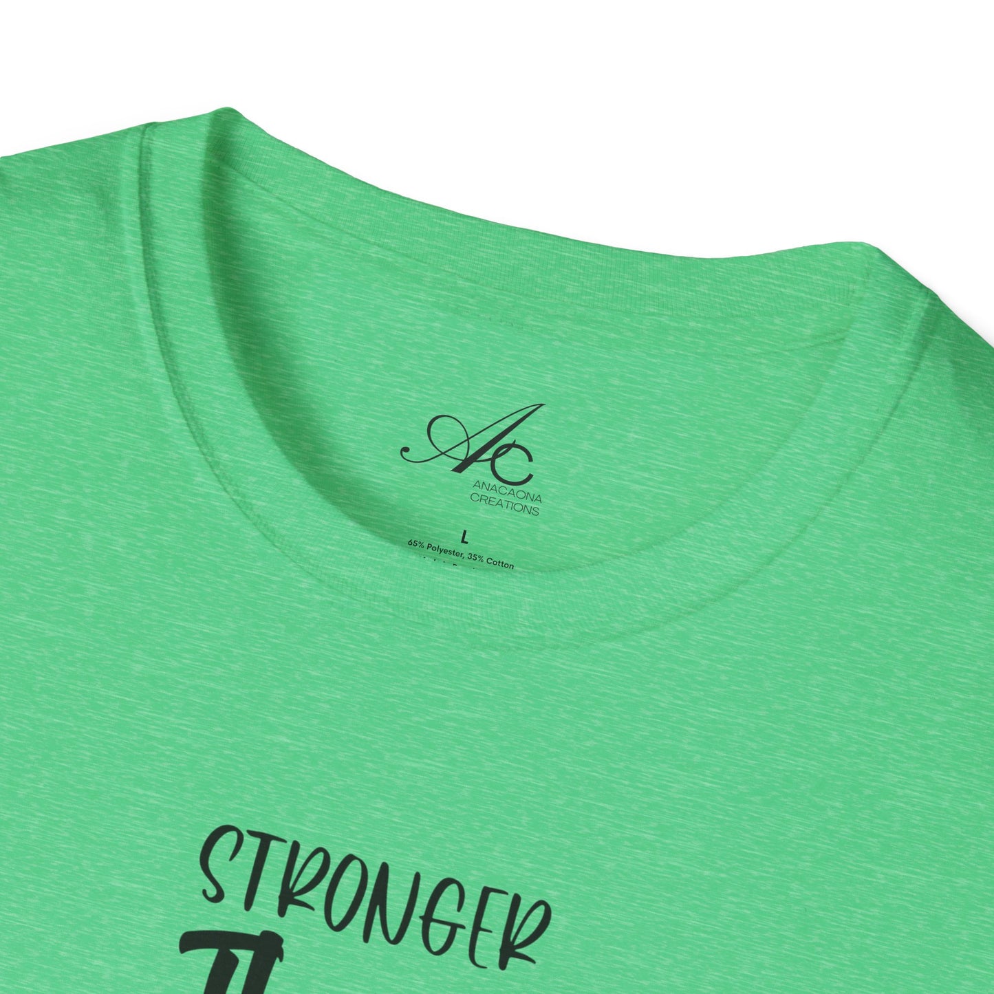 🧘‍♀️ Wear Your Peace. - Unisex Softstyle Tee, Funny Gift for Lazy Days, Quirky Casual Wear, Perfect for Birthdays, Relaxation Vibes