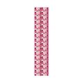 Christmas Gift Wrap Paper - Pink Merry Christmas Star & Tree Holiday Wrapping Sheets