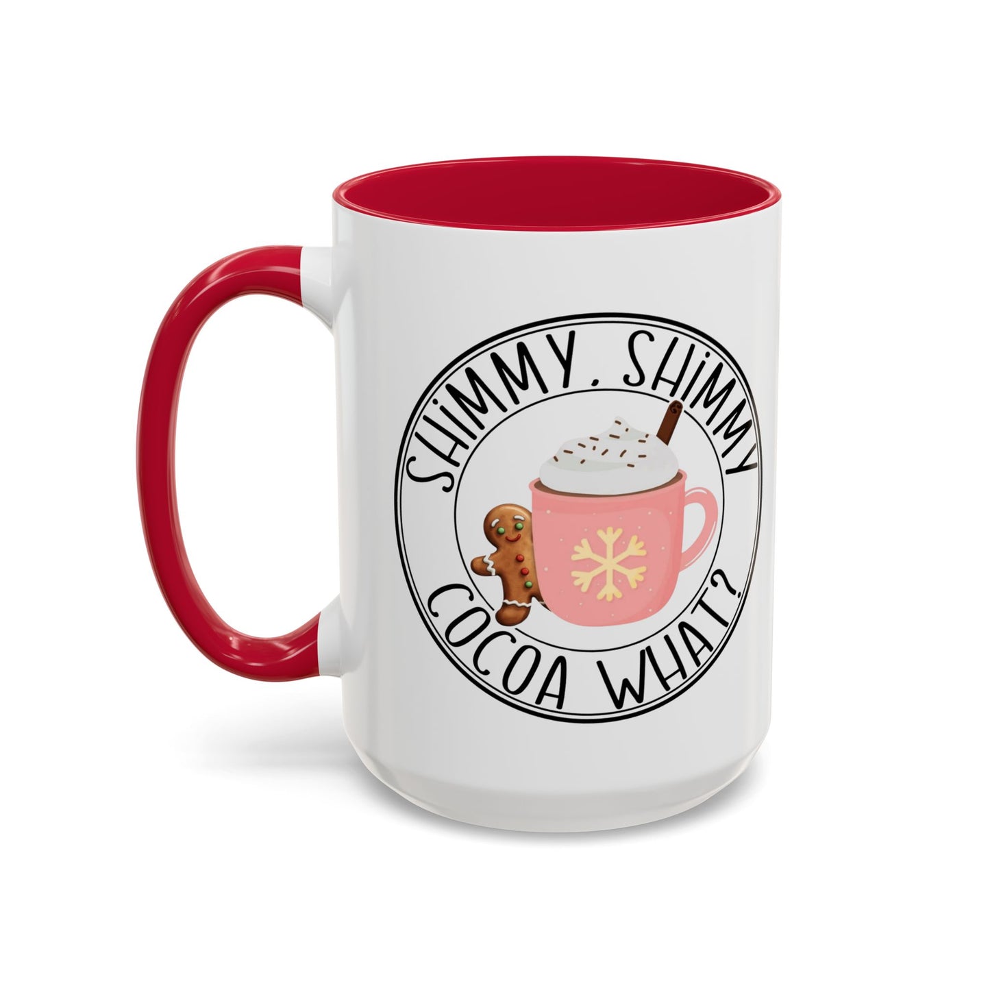 Cute Cocoa Mugs with Gingerbread Design Perfect for Winter Holiday CheerBeverage Cup Christmas Design