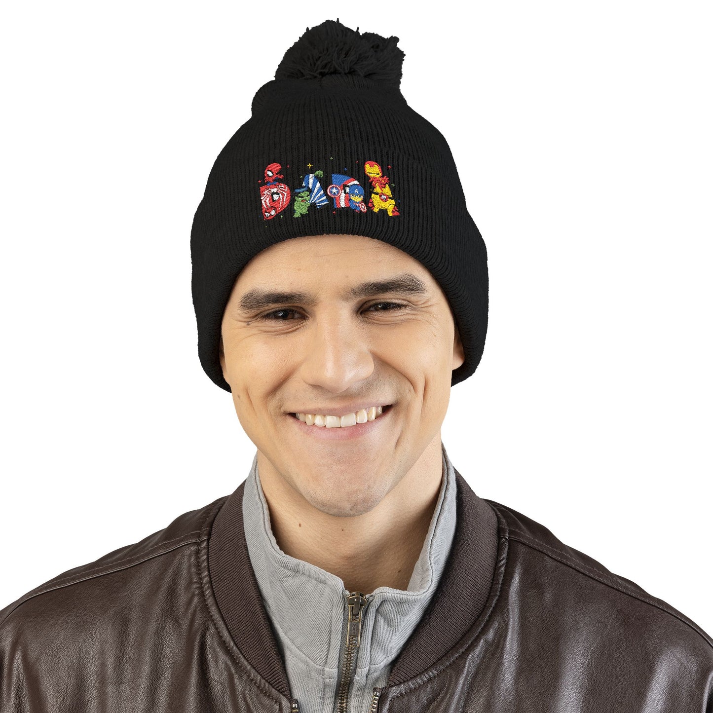 Daddy Winter Beanie – Cuffed Knit Hat for Dads