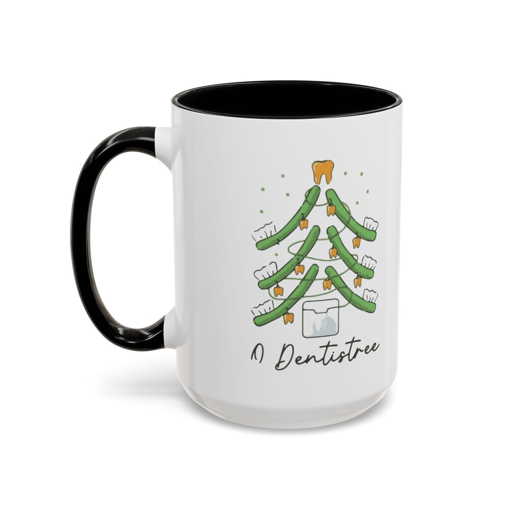 Dentist Christmas Mug - 'A Dentistree' Holiday Coffee Cup (11/15oz)