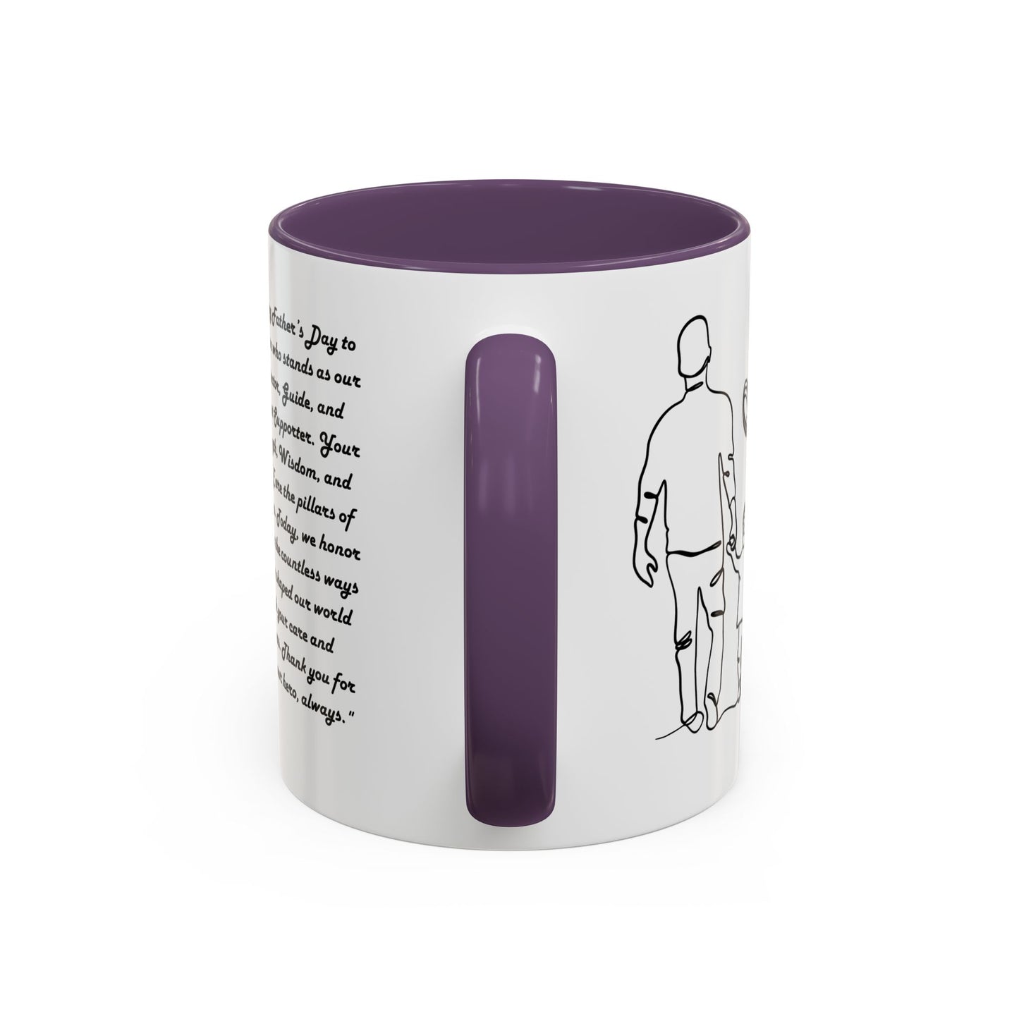 Fathers Day Mug Gift for Dad Funny Fathers Mug Accent Coffee Mug (11, 15oz)