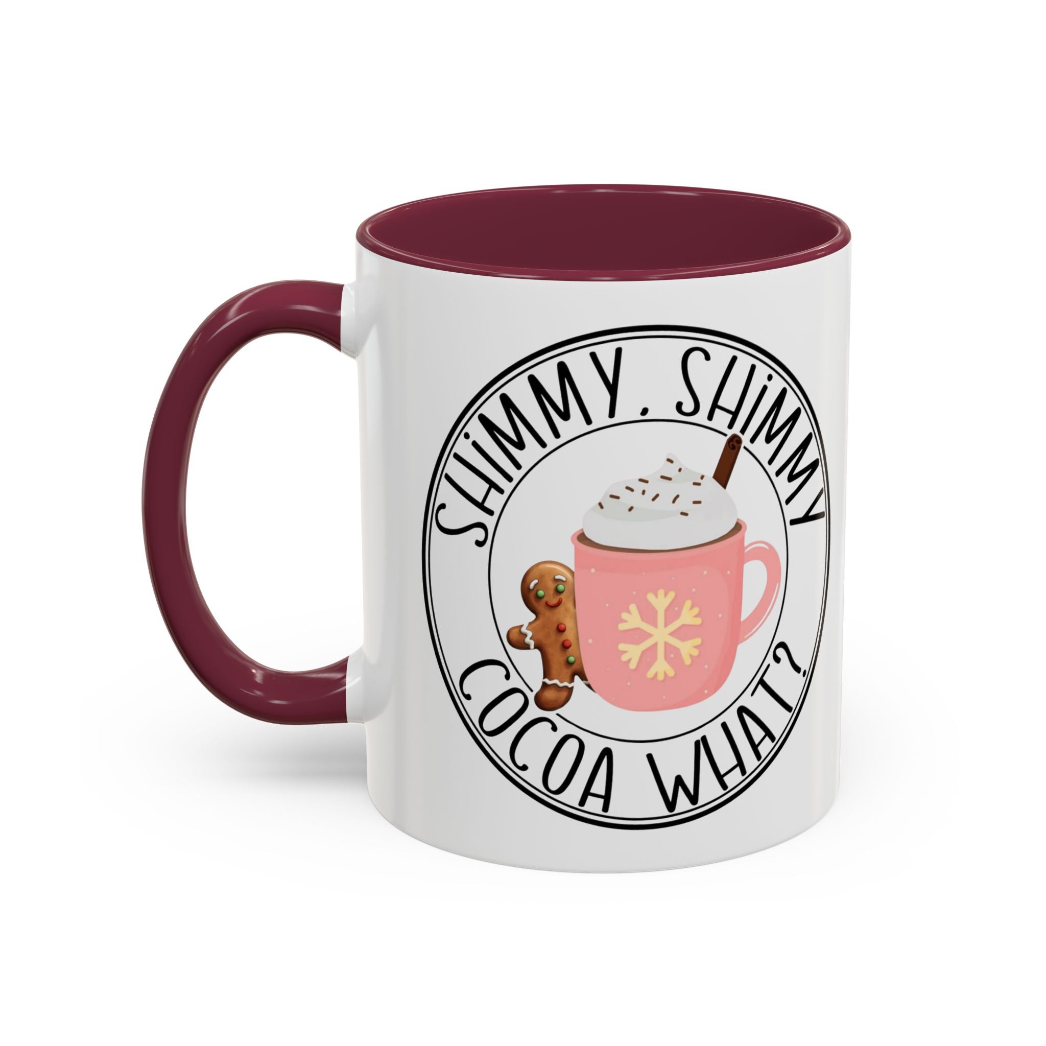 Cute Cocoa Mugs with Gingerbread Design Perfect for Winter Holiday CheerBeverage Cup Christmas Design