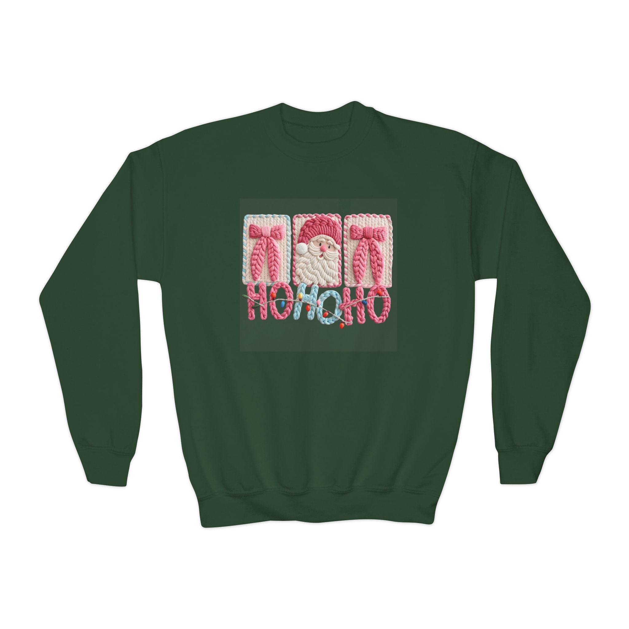 Youth Christmas 'HOHOHO' Crewneck Sweatshirt