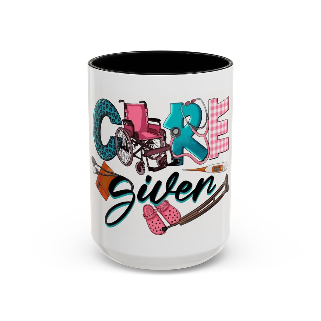Nurse Given Accent Coffee Mug — Caregiver & Medical Equipment Design Christmas mug for all healthcare heroes