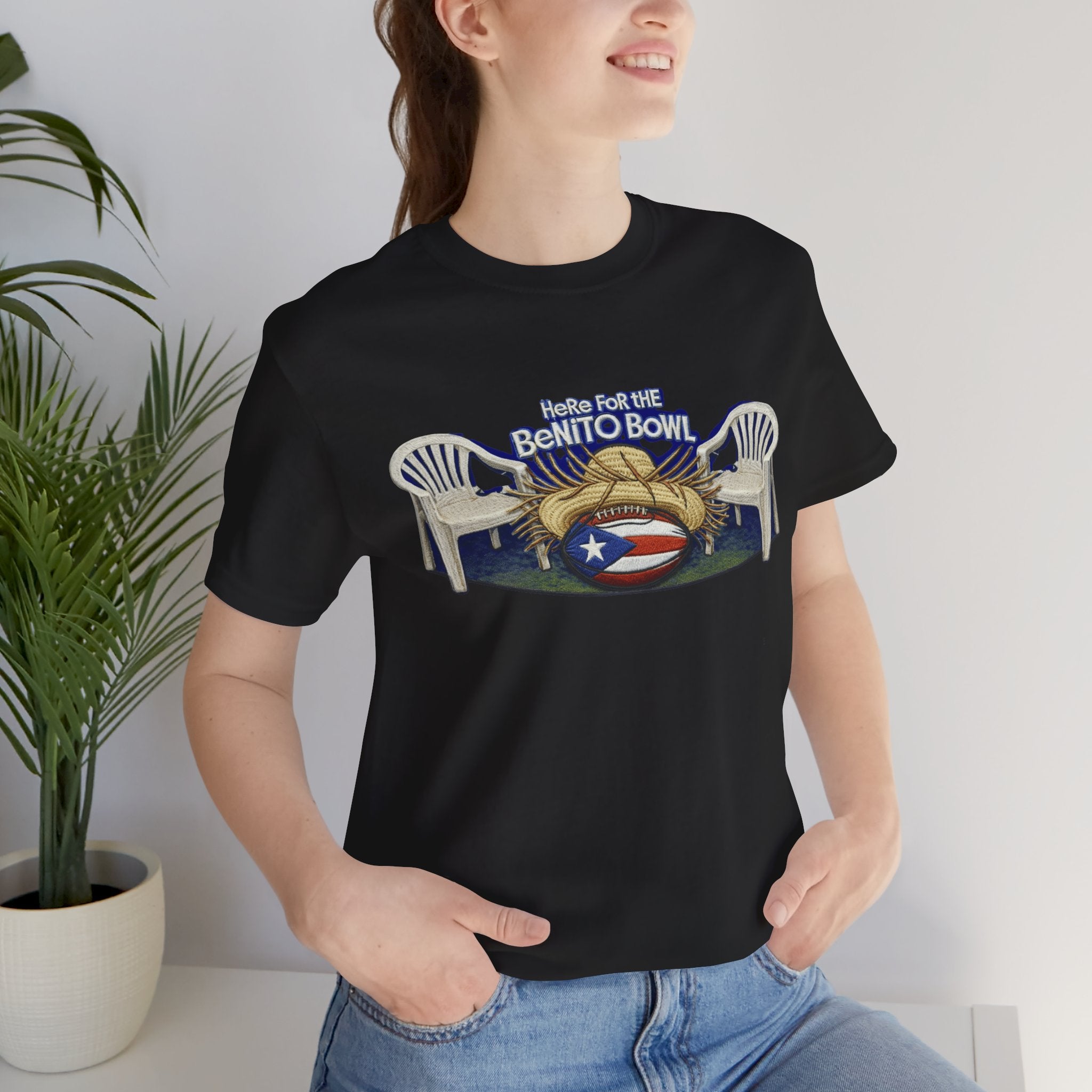Benito Bowl Puerto Rico Football Tee