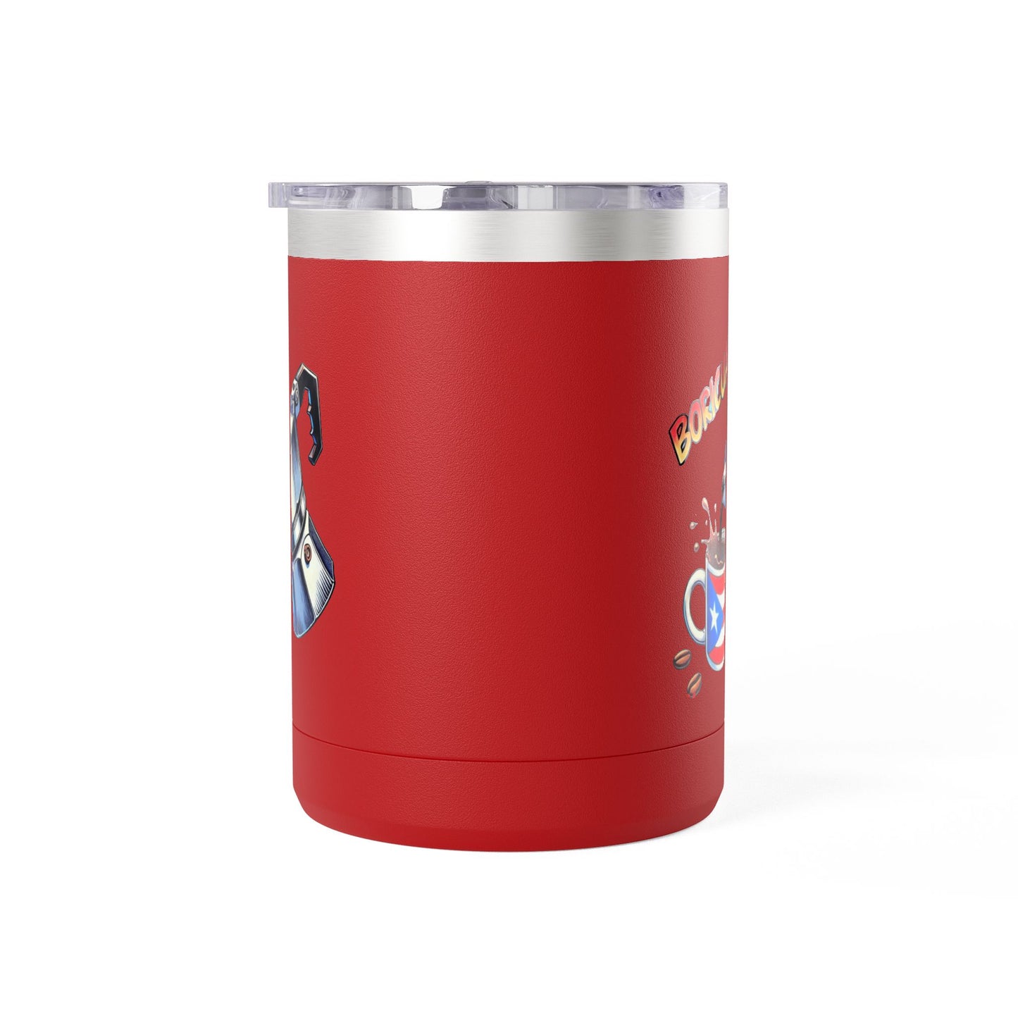 Puerto Rican Coffee Mug Tumbler, 15oz | Great Gift for Coffee Lovers, Unique Kitchen Decor, Perfect for Birthdays & Holidays