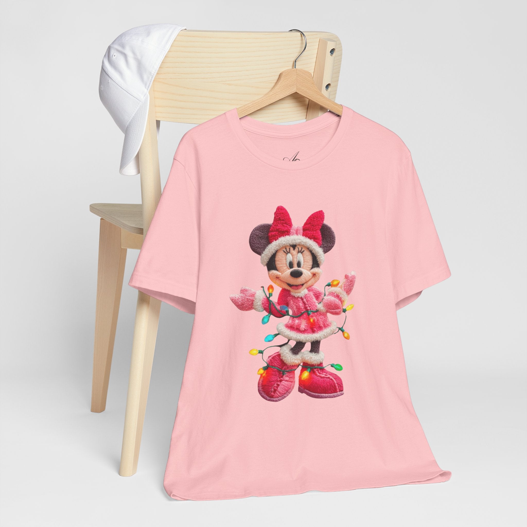 Minnie Mouse Holiday Lights T-Shirt Festive Holiday Designs