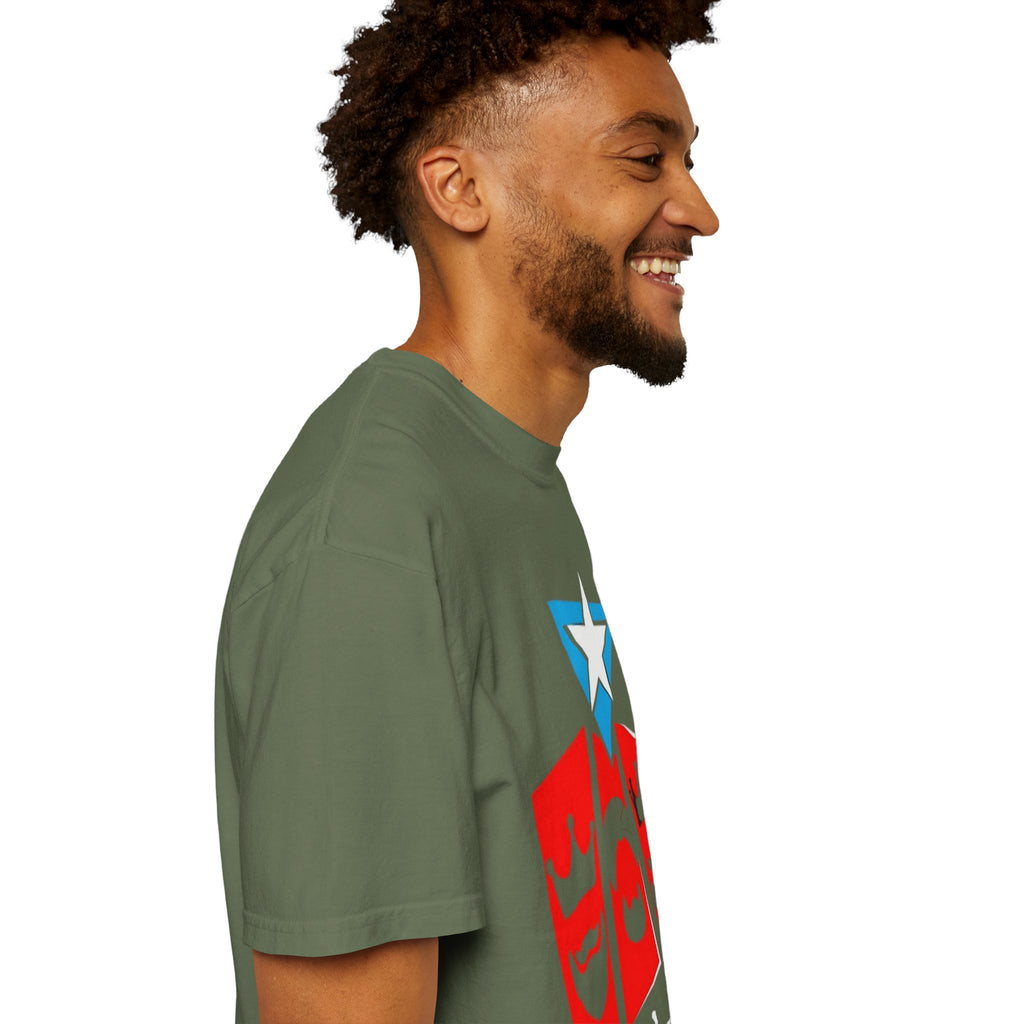 The Three Kings T-Shirt — Puerto Rican Three Kings Graphic Tee (Star & Crown Silhouettes)