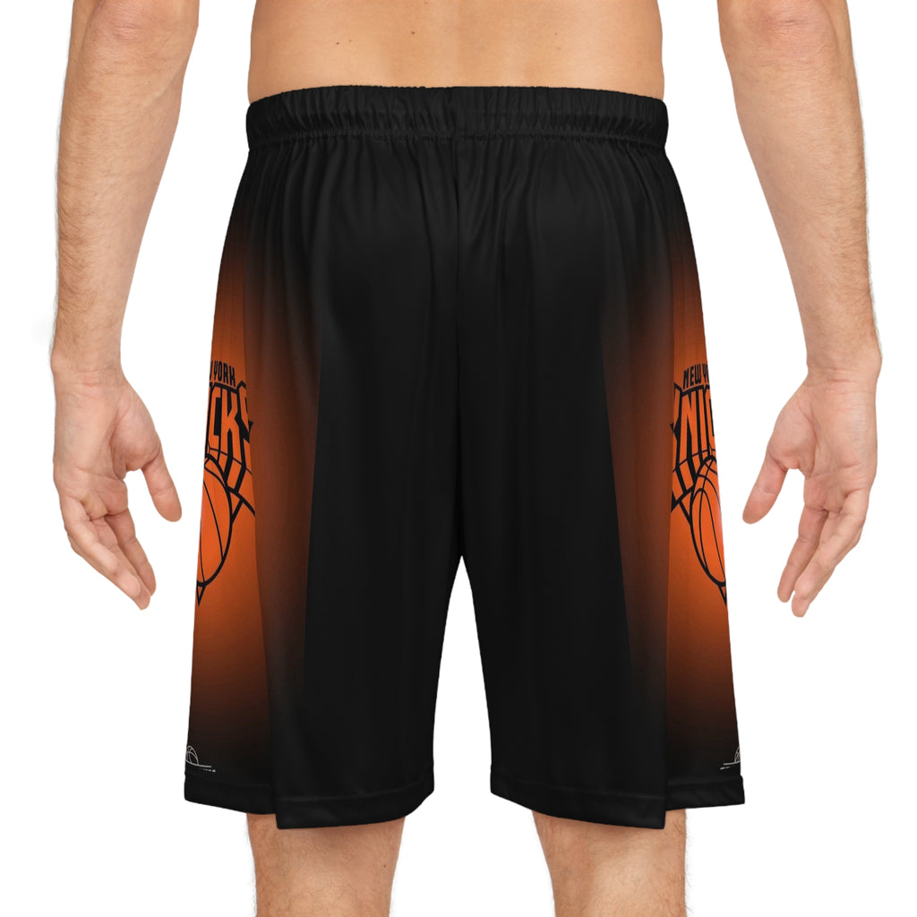 Heart Basketball Graphic Sweat Shorts — Athletic-Inspired Casual Shorts NY-K