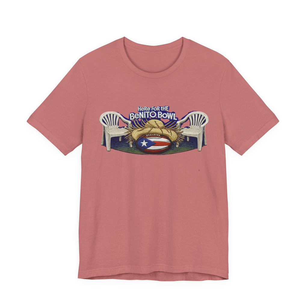 Benito Bowl Puerto Rico Football Tee