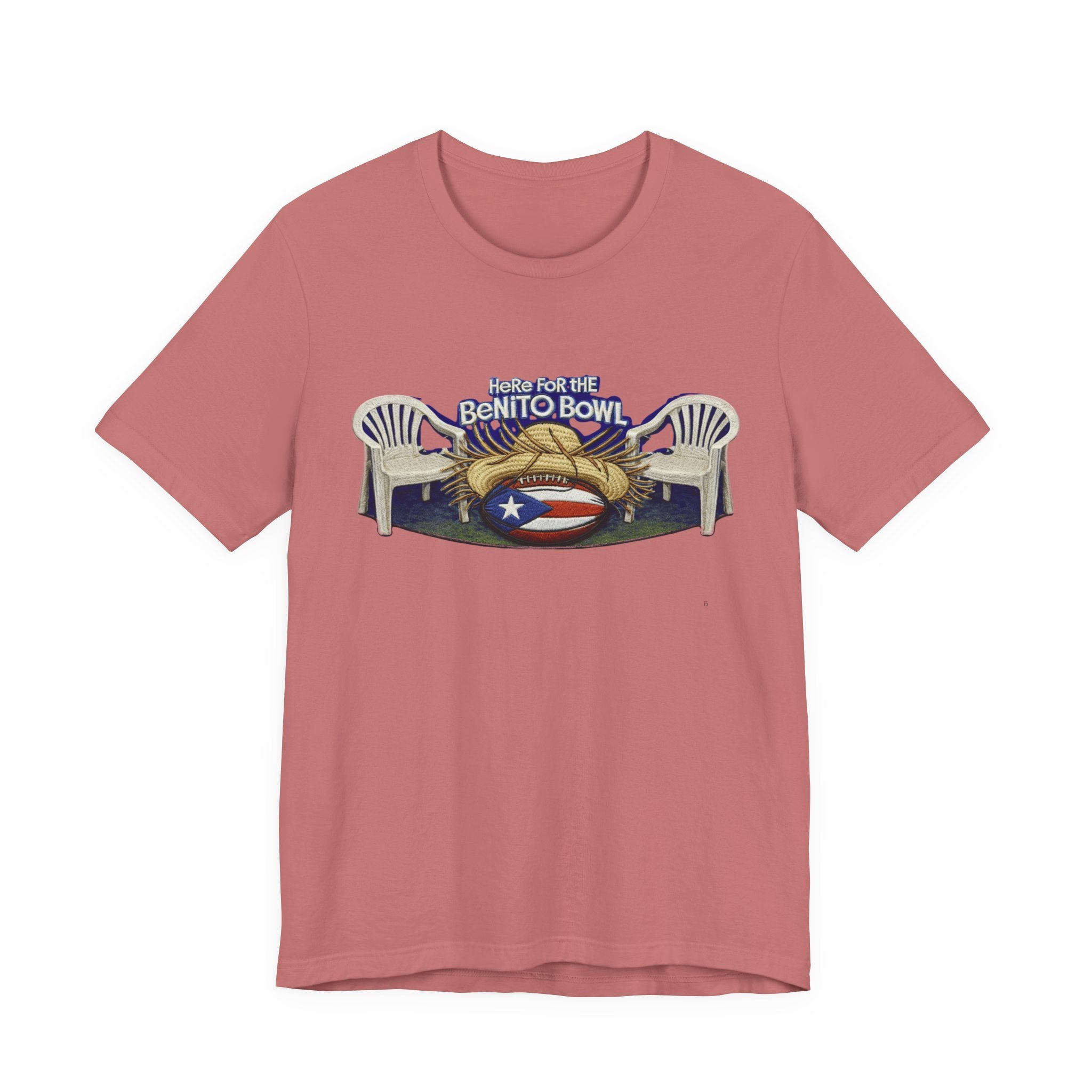 Benito Bowl Puerto Rico Football Tee