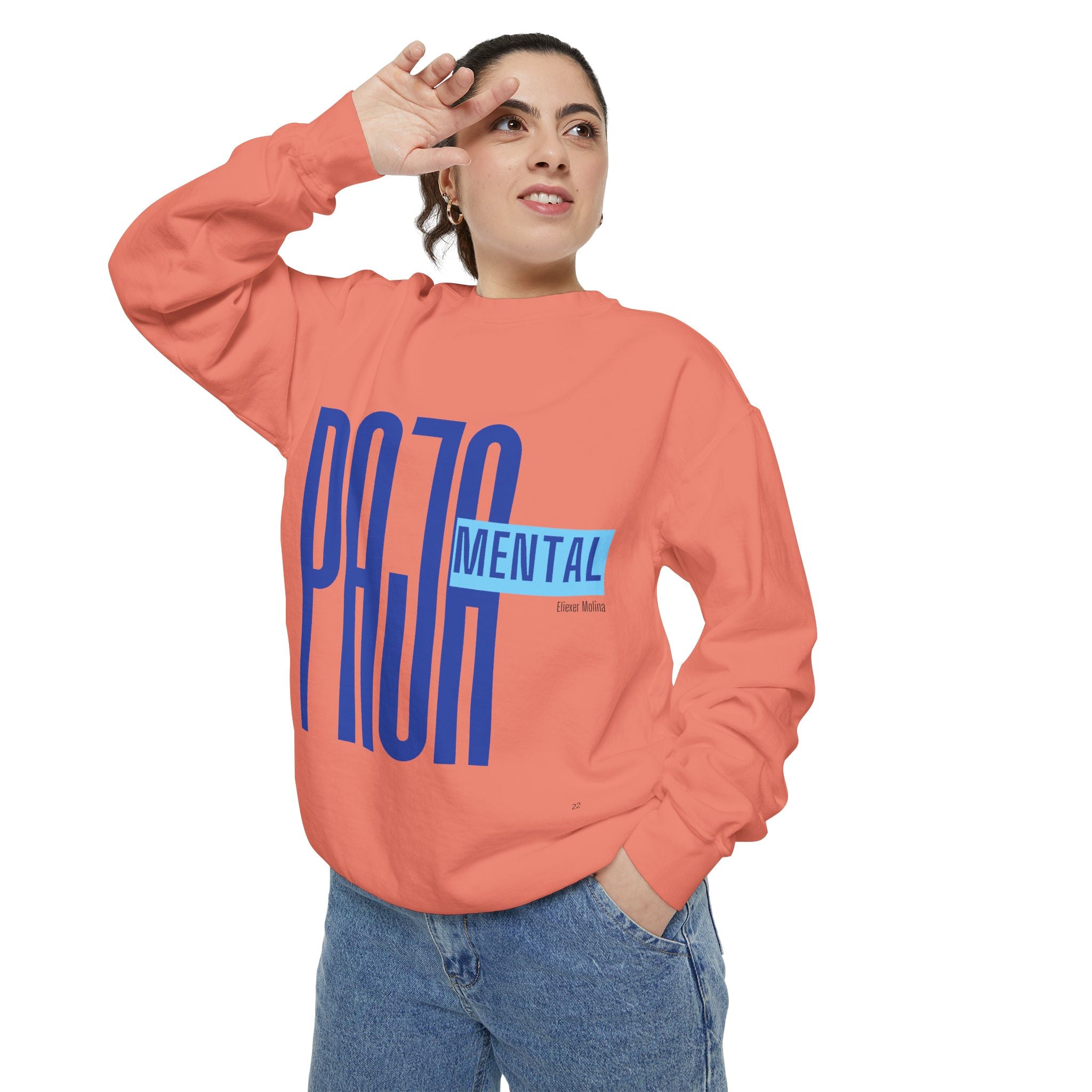 Mental Pazn Sweatshirt "Suerten Ya Esa" Spanish Graphic Crewneck