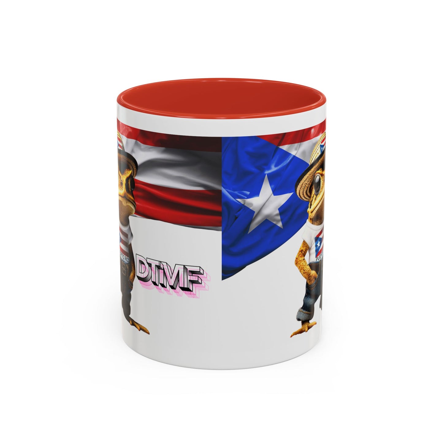 Puerto Rican Heritage Mugs with Unique Designs Accent Coffee Mug (11, 15oz)
