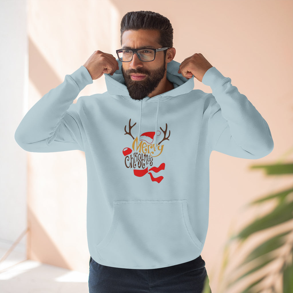 Holiday Apparel | Christmas Tees & Sweatshirts with Festive Quotes Merry Christmas Fleece Hoodie