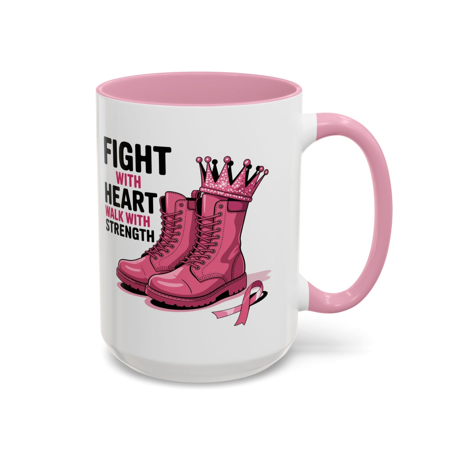 You Beat It! Cancer Survivor Mug | Motivational Gift for Her or Him | Warrior Mug