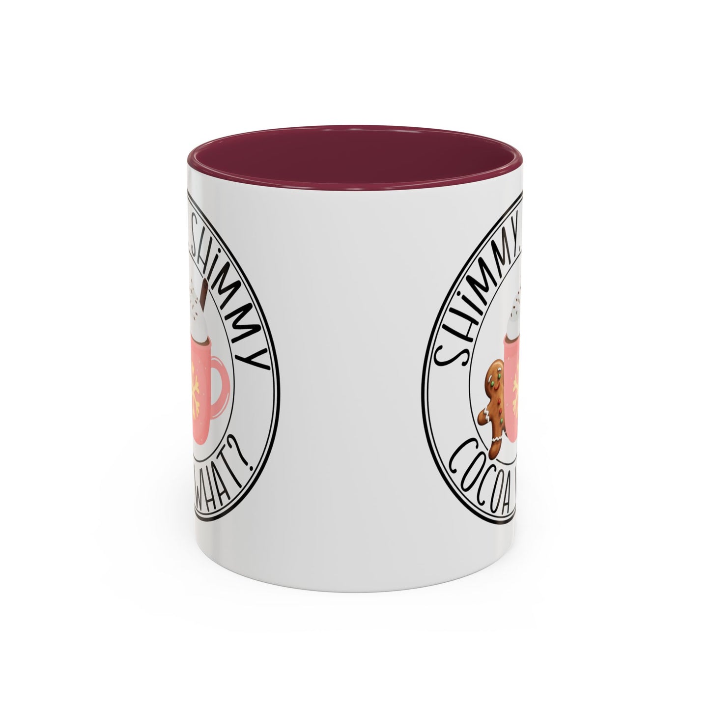 Cute Cocoa Mugs with Gingerbread Design Perfect for Winter Holiday CheerBeverage Cup Christmas Design