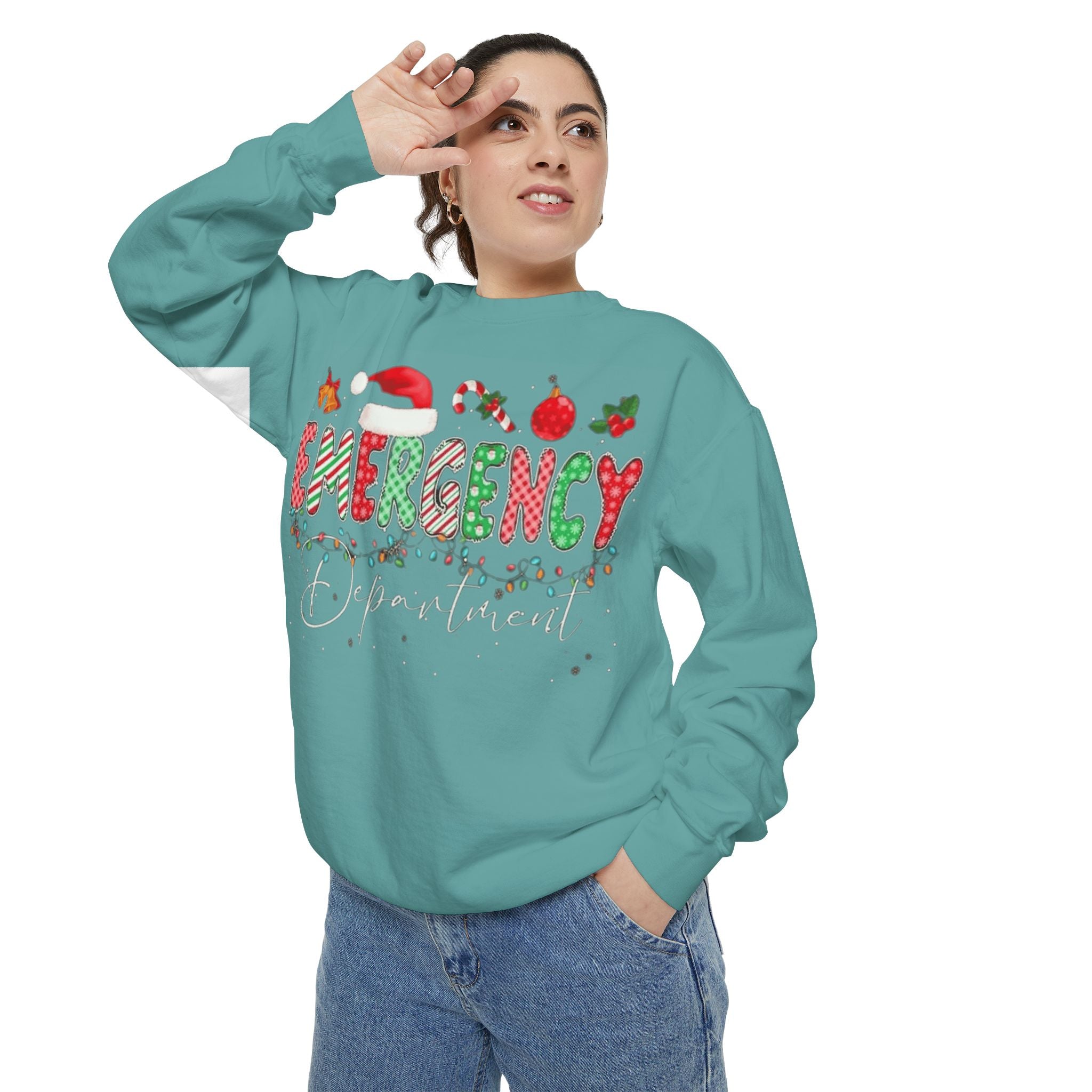 Holiday 'Emergency Department' Christmas Sweatshirt