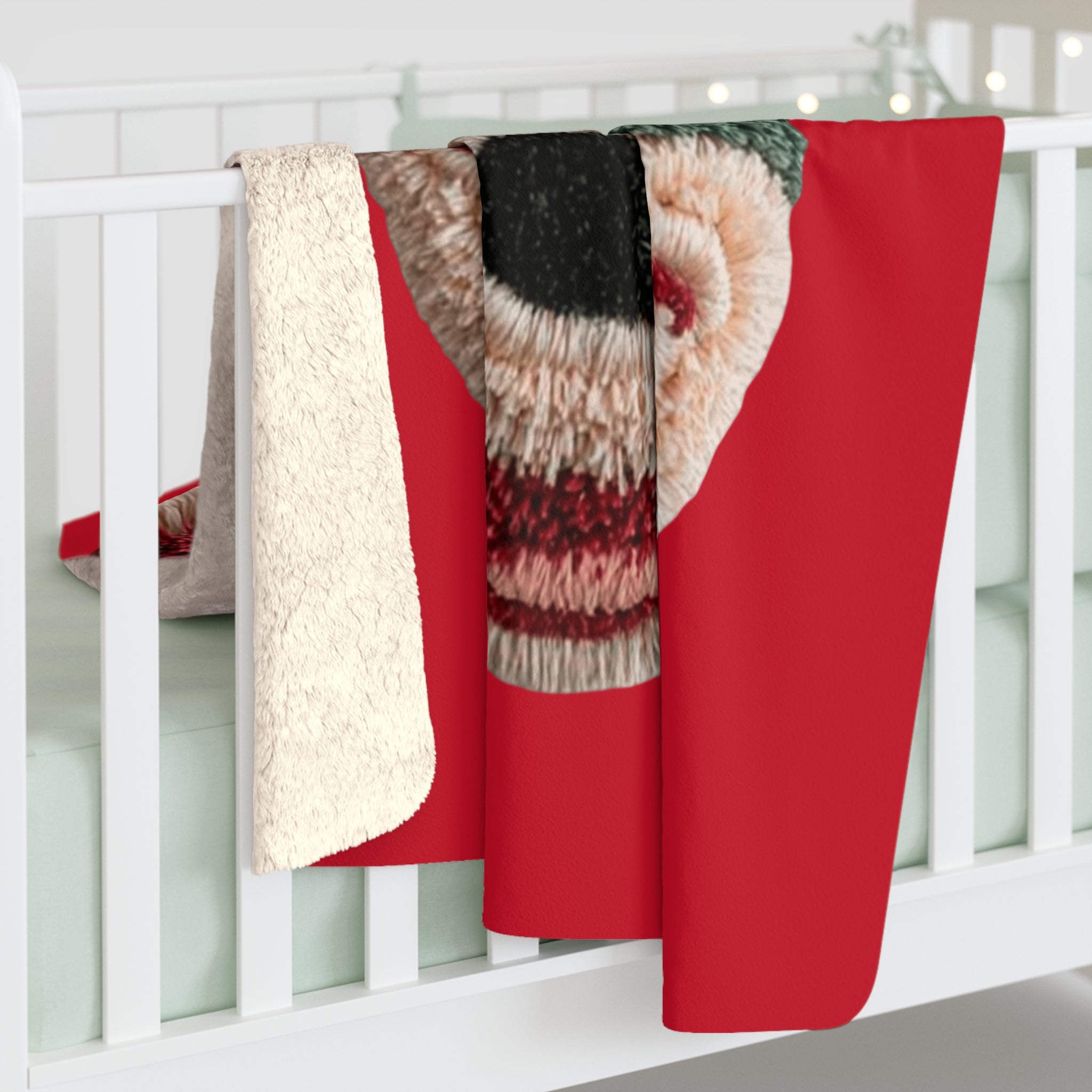 Magical Christmas Cartoon Blanket Holiday Sherpa Blanket  Festive Mickey Knit Plush Fleece