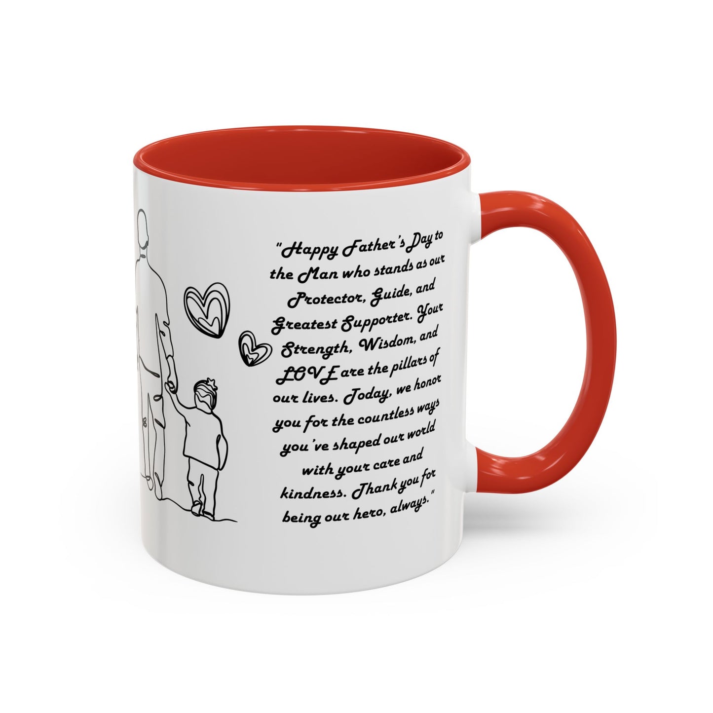 Fathers Day Mug Gift for Dad Funny Fathers Mug Accent Coffee Mug (11, 15oz)
