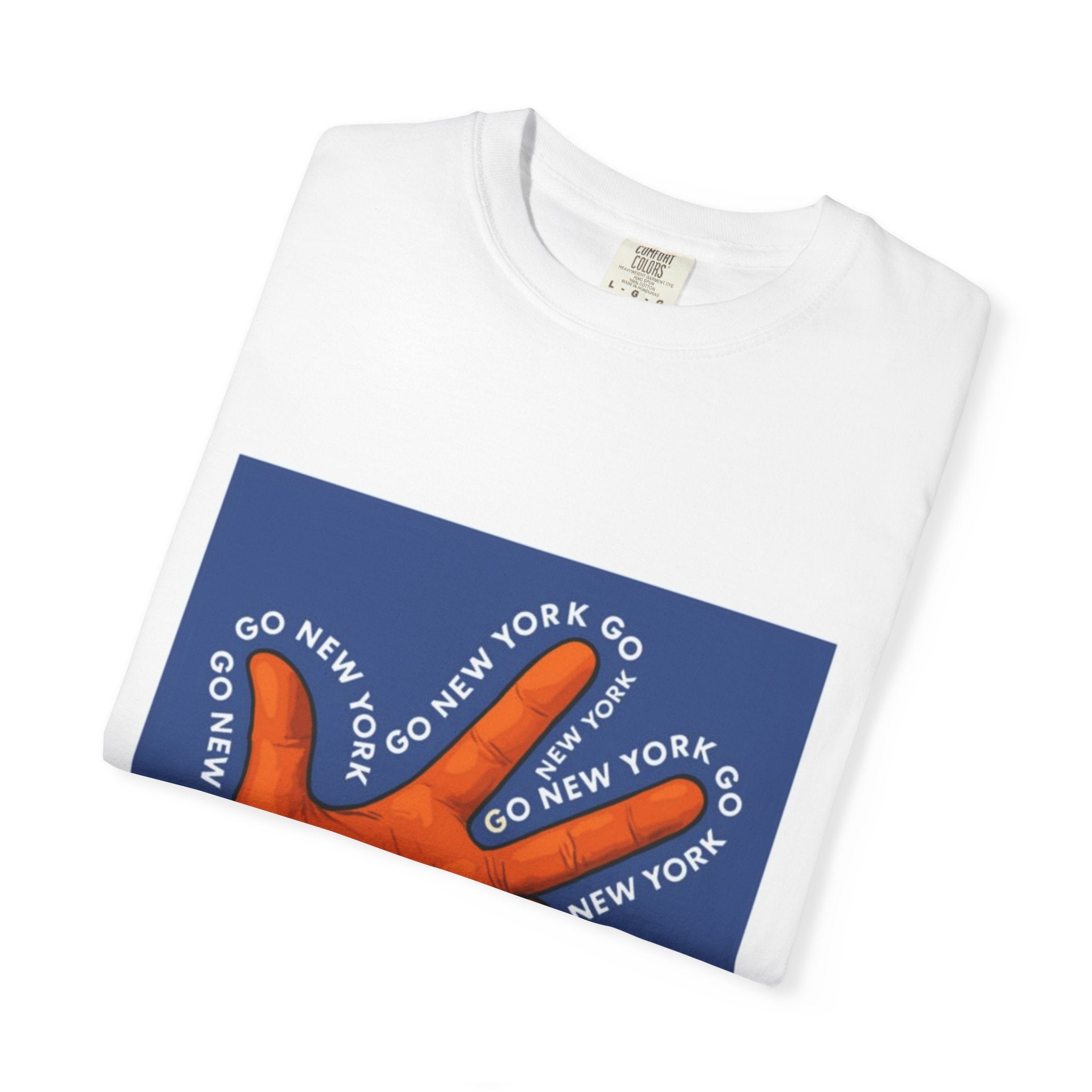 Go New York Hand Graphic T-Shirt