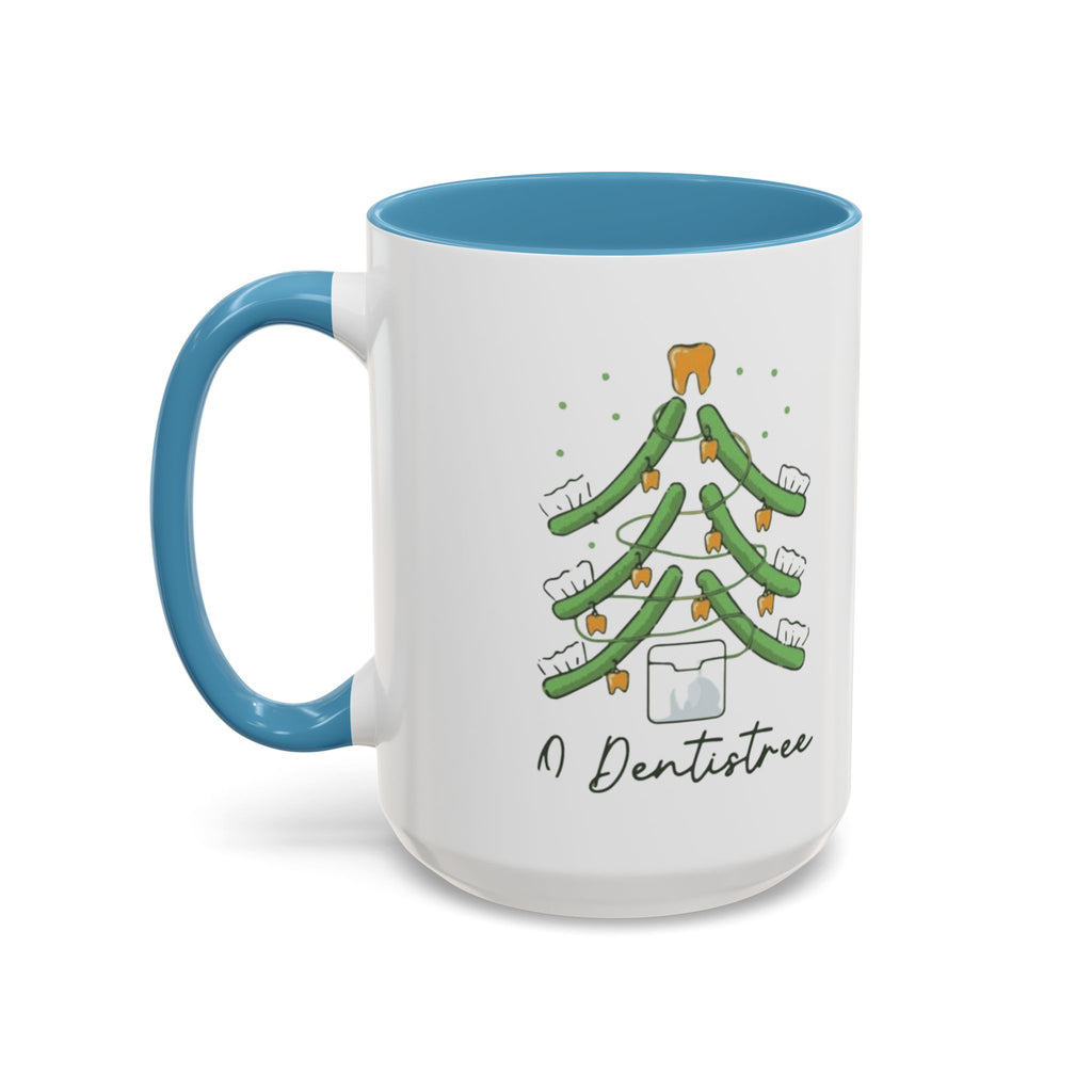 Dentist Christmas Mug - 'A Dentistree' Holiday Coffee Cup (11/15oz)