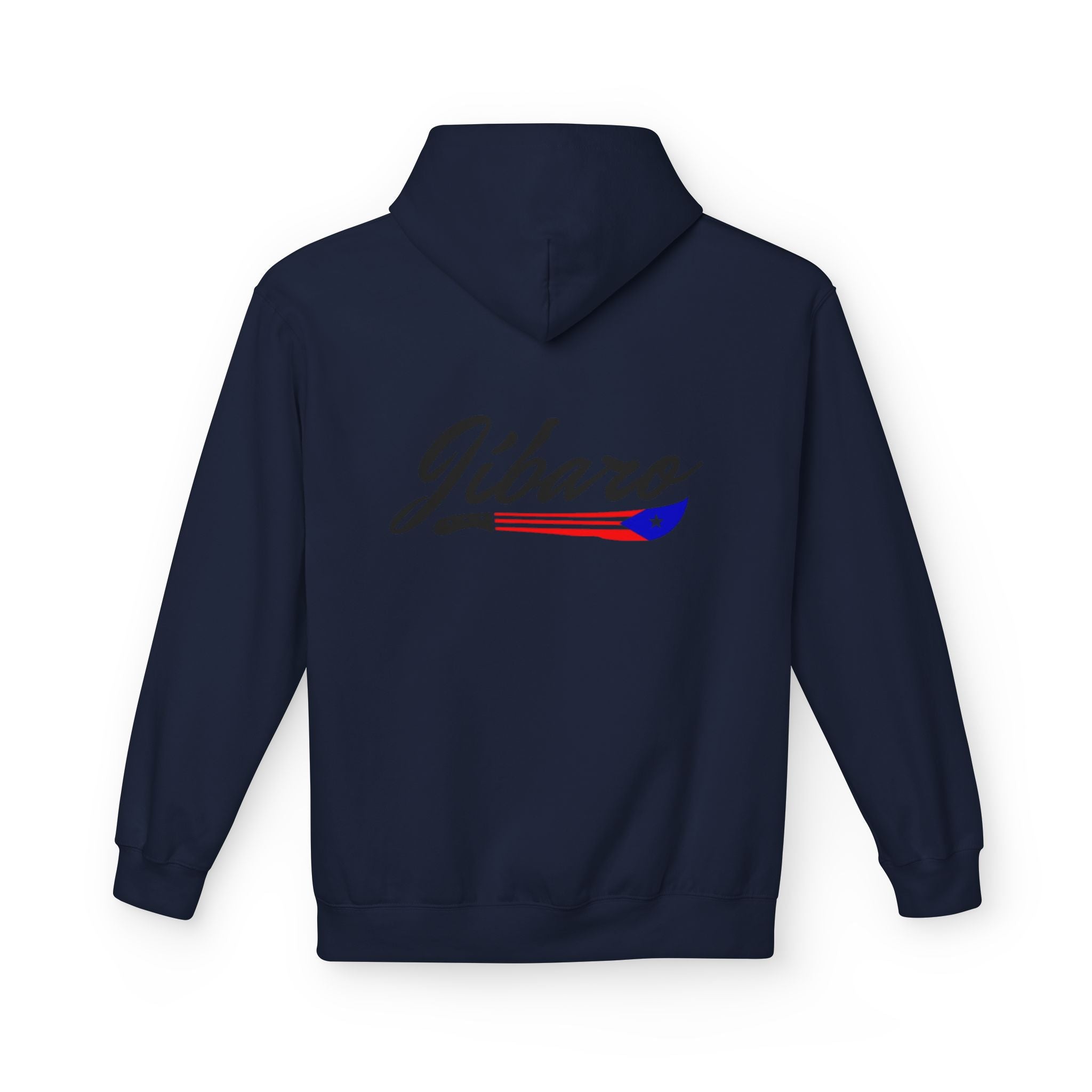 Gíbaro Hoodie  Puerto Rican Pride Pullover with Flag Machete Design