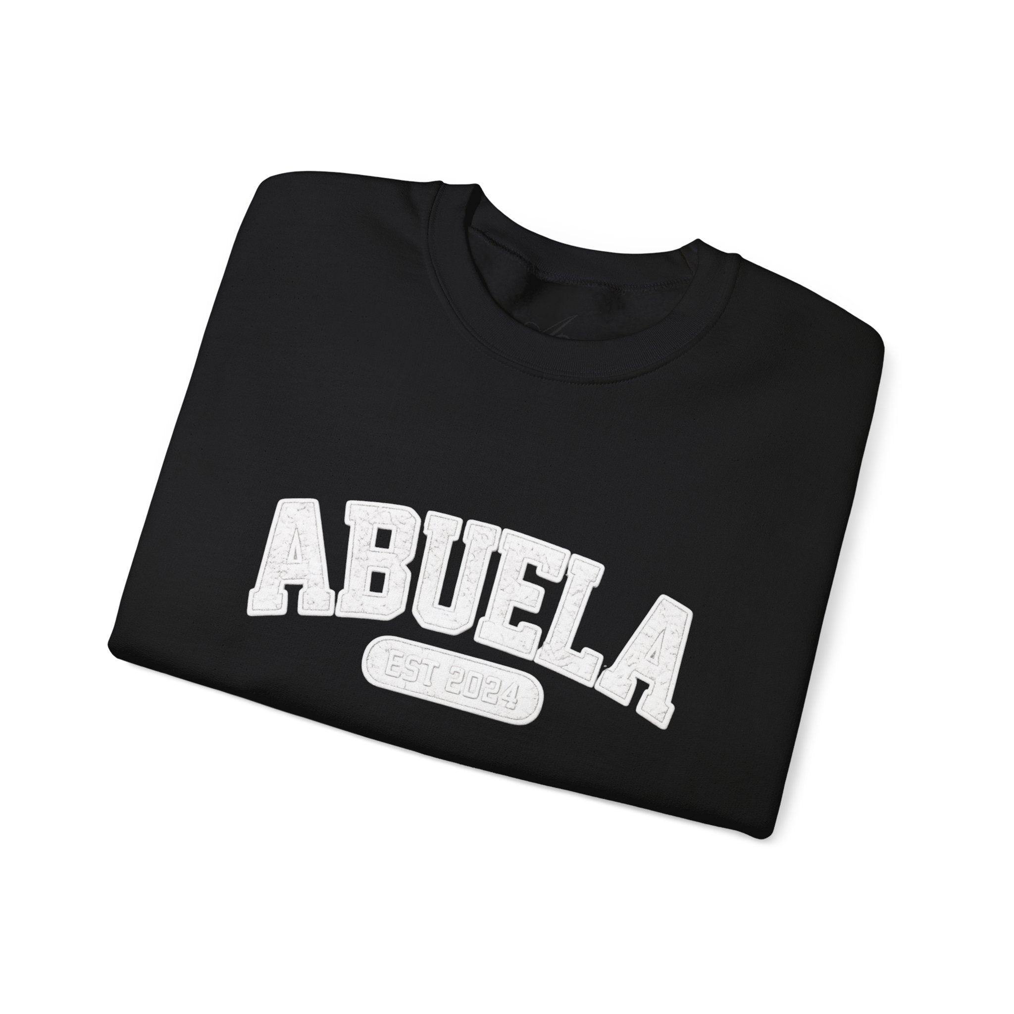 Abuela Varsity Crewneck Sweatshirt Cozy Grandma Gift Minimal Everyday Family Love Apparel