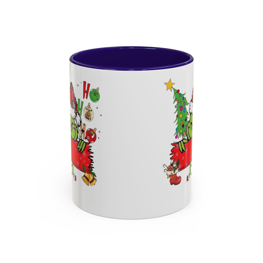 Christmas Grinch Mug (11oz & 15oz)  Funny Holiday Coffee Cup with Grinch Illustration Christmas Mugs Collection!