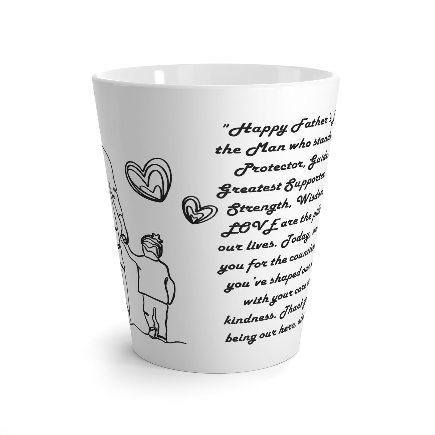 Fathers Day Mug Gift for Dad Funny Fathers Mug Latte Mug