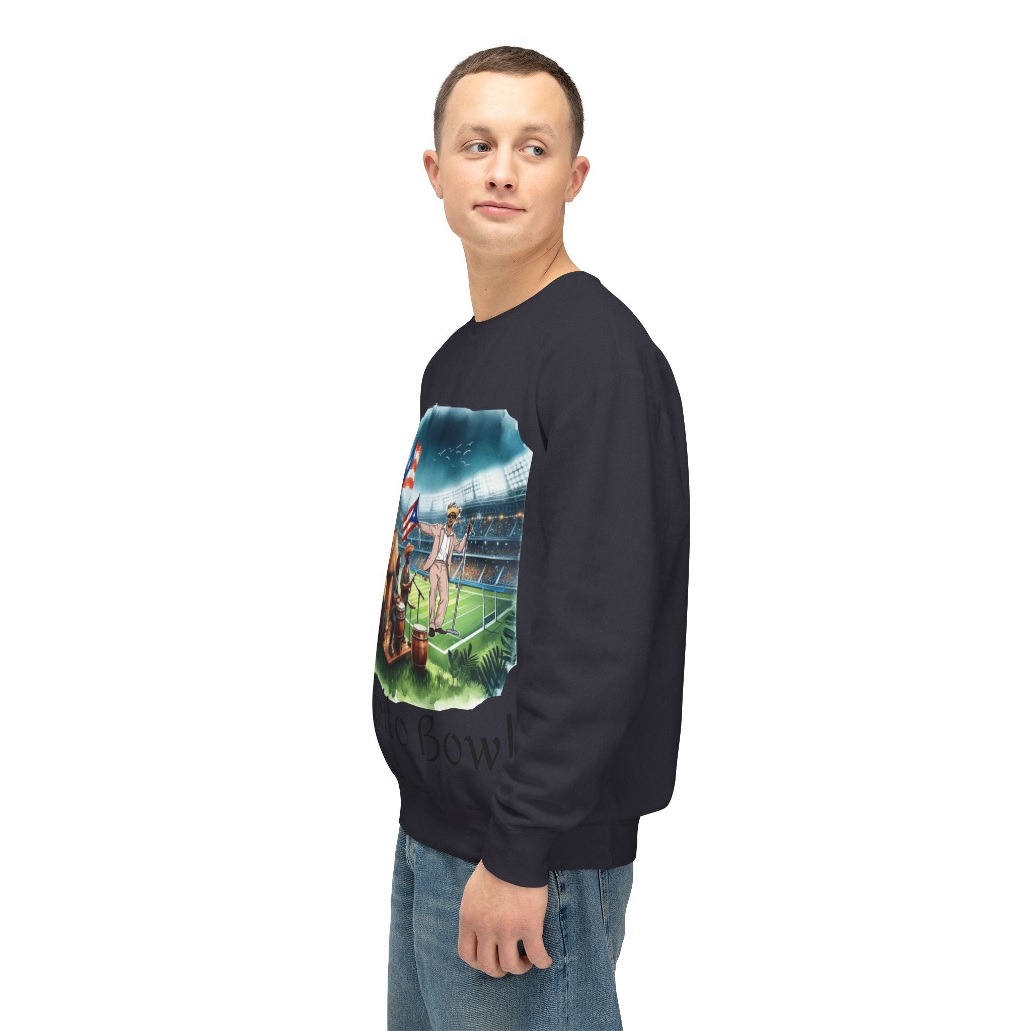 Benito Bowl Sweatshirt  Puerto Rican Tailgate SuperBowl Crewneck
