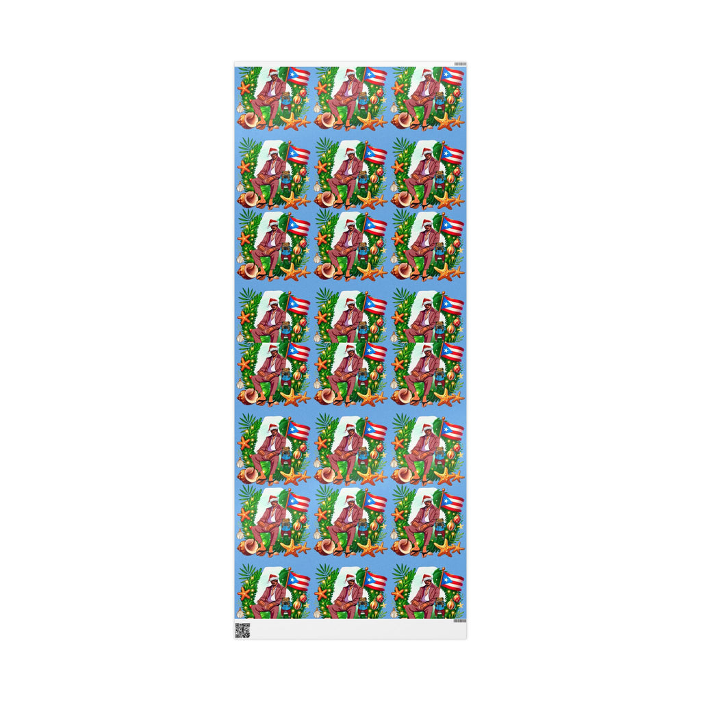 Puerto Rico Wrapping Paper – Cultural Gift Wrap | Boricua Heritage Design | Holiday & Celebration Gift Packaging