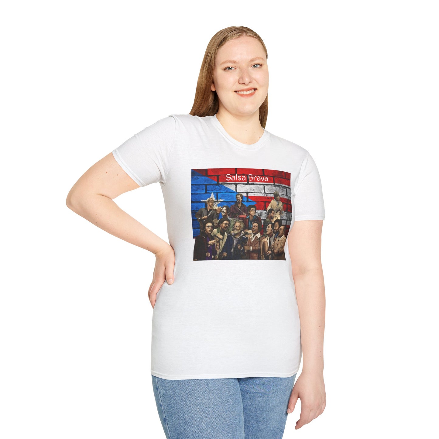 Salsa Brava Unisex T-Shirt, Fun Graphic Tee, Music Lovers Gift, Casual Wear, Party Shirt, Cultural Celebration Fashion
