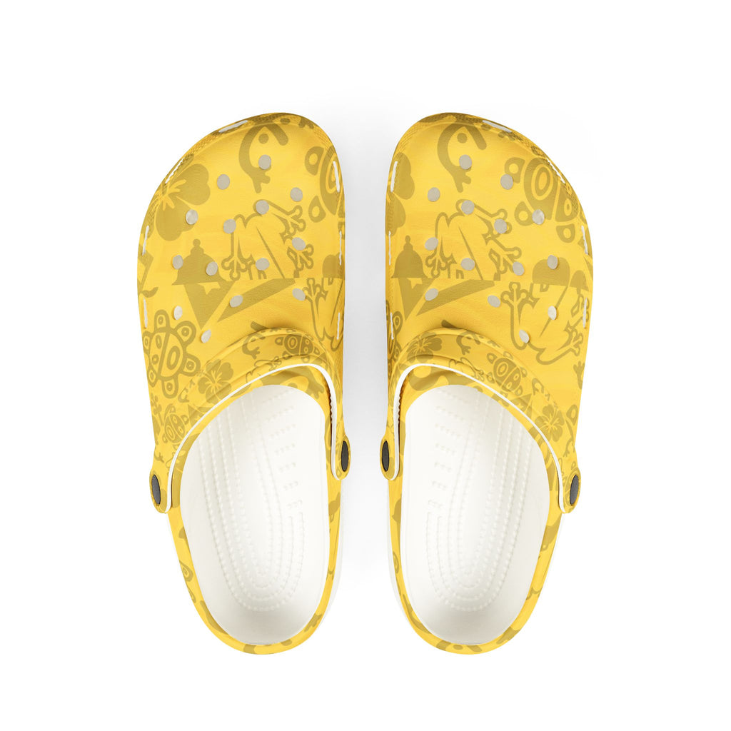 Puerto Rico 'Borikén' EVA Foam Clogs — Lightweight Taino-Inspired Comfort