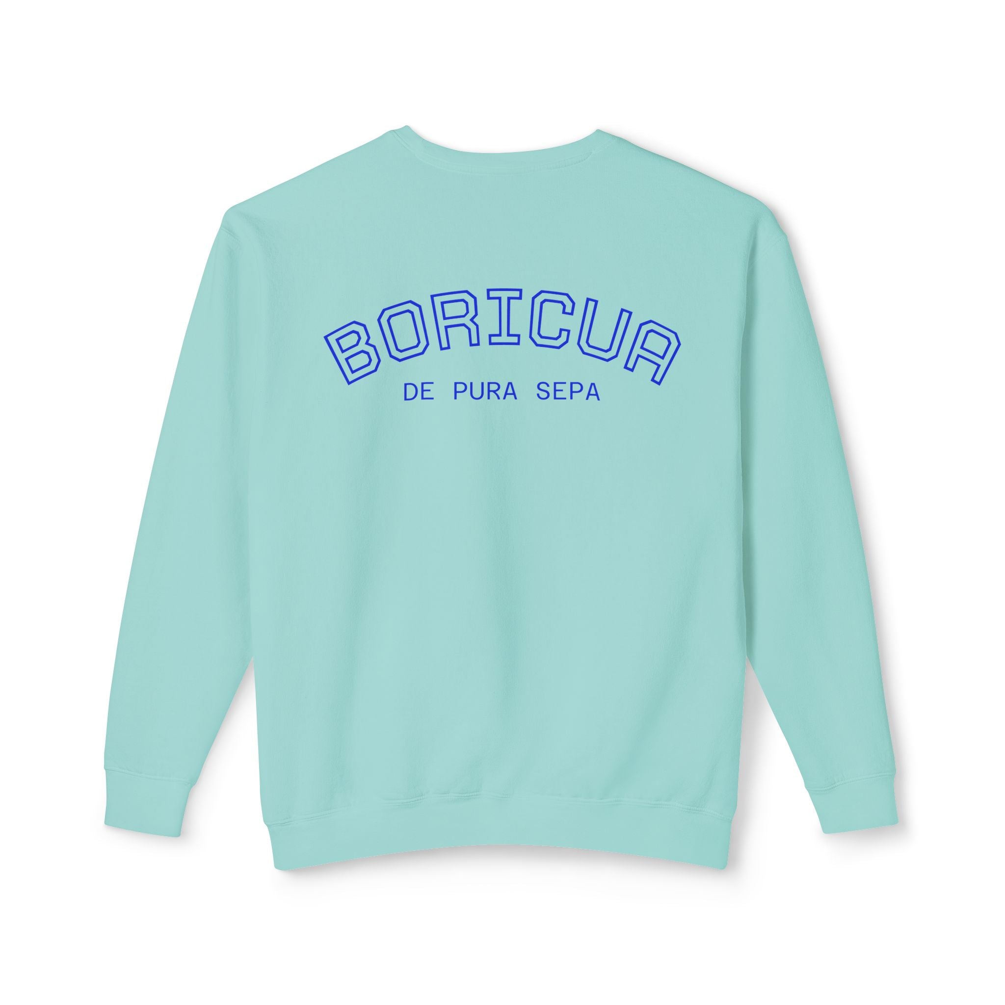 Puerto Rican Benito Parade Sweatshirt  Boricua De Pura Cepa Crewneck Puerto Rico Navidades
