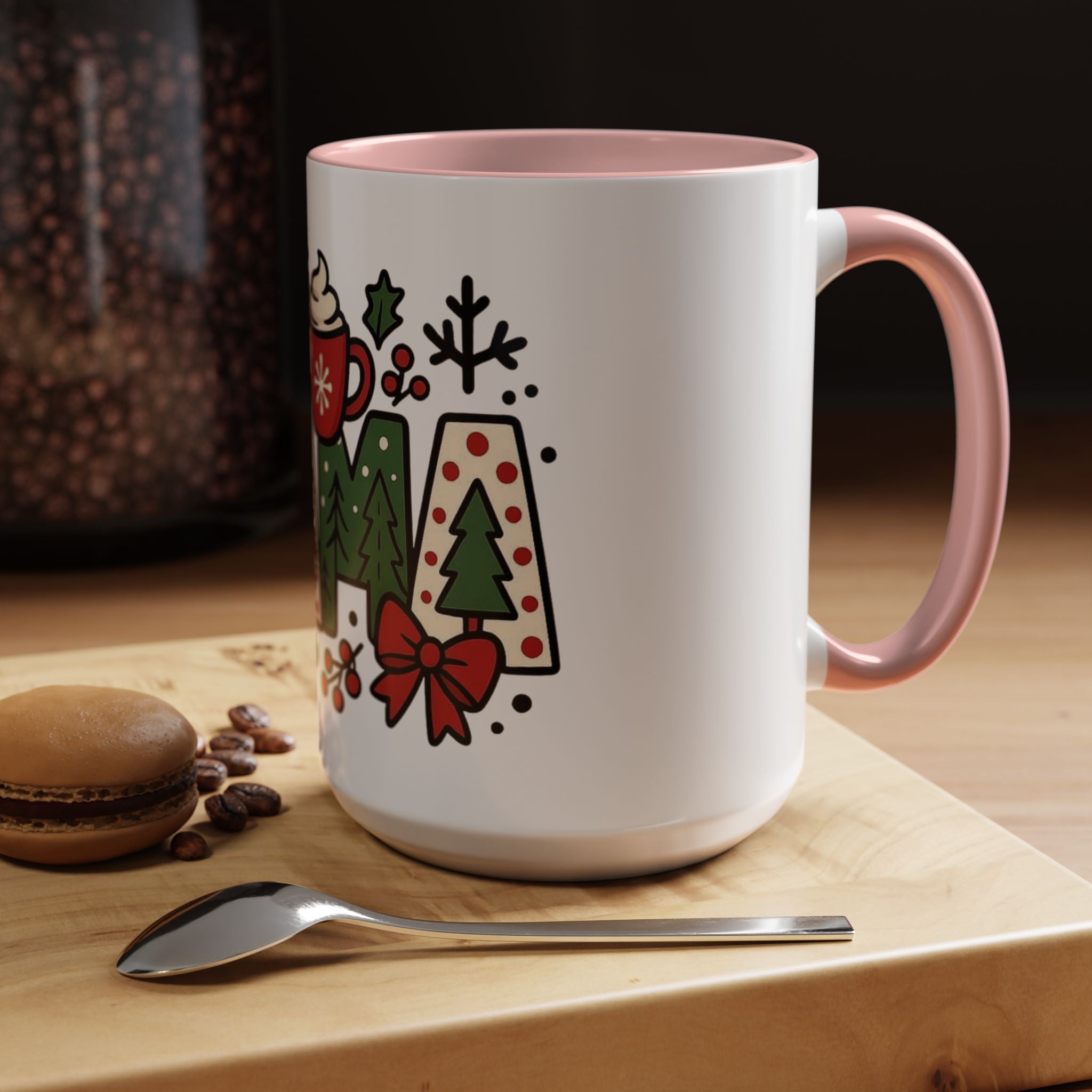 Mama Christmas Coffee Mug  Holiday Accent Mug (11/15oz) Christmas Mugs Collection!