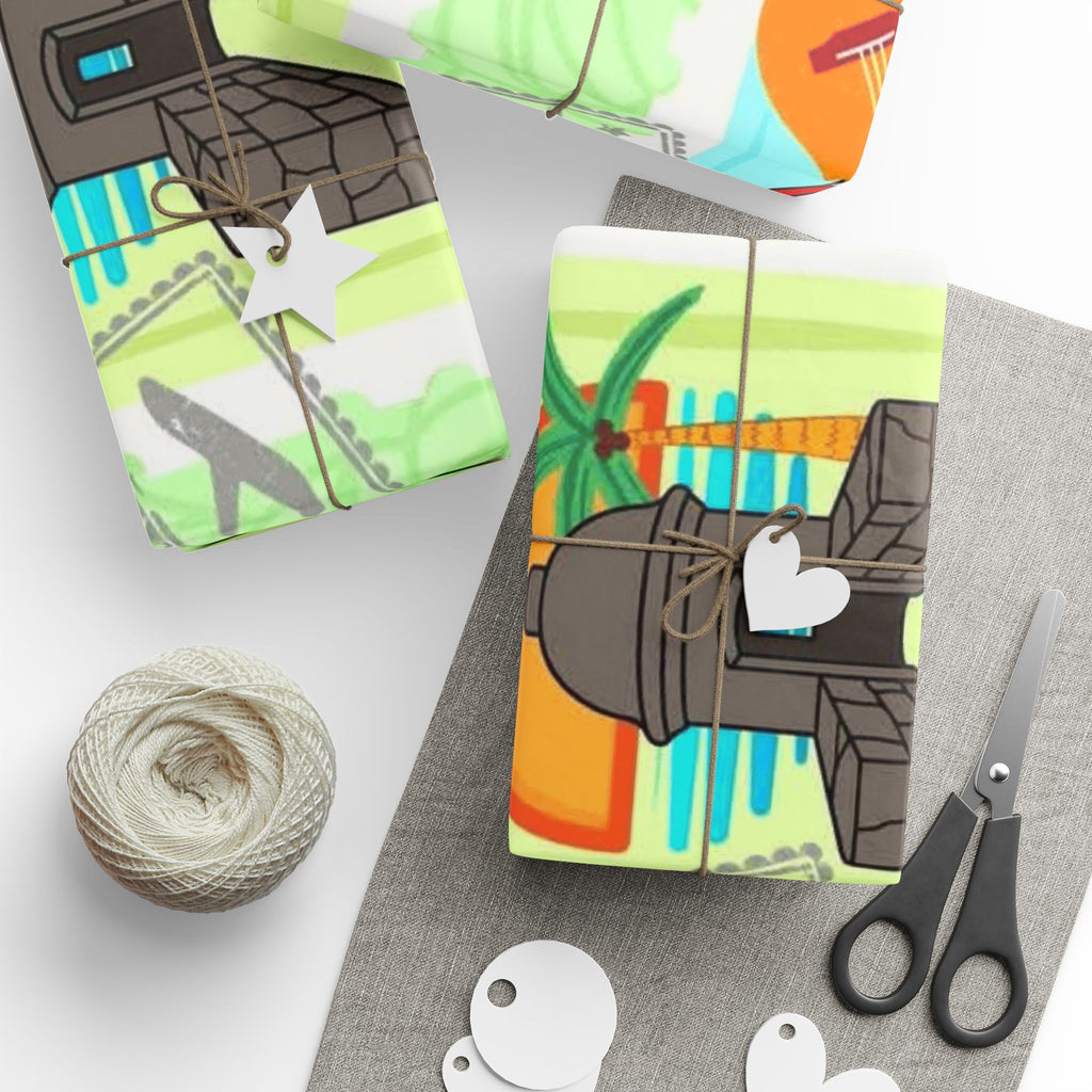 Puerto Rico Wrapping Paper Cultural Gift Wrap | Boricua Heritage Design | Holiday & Celebration Gift Packaging