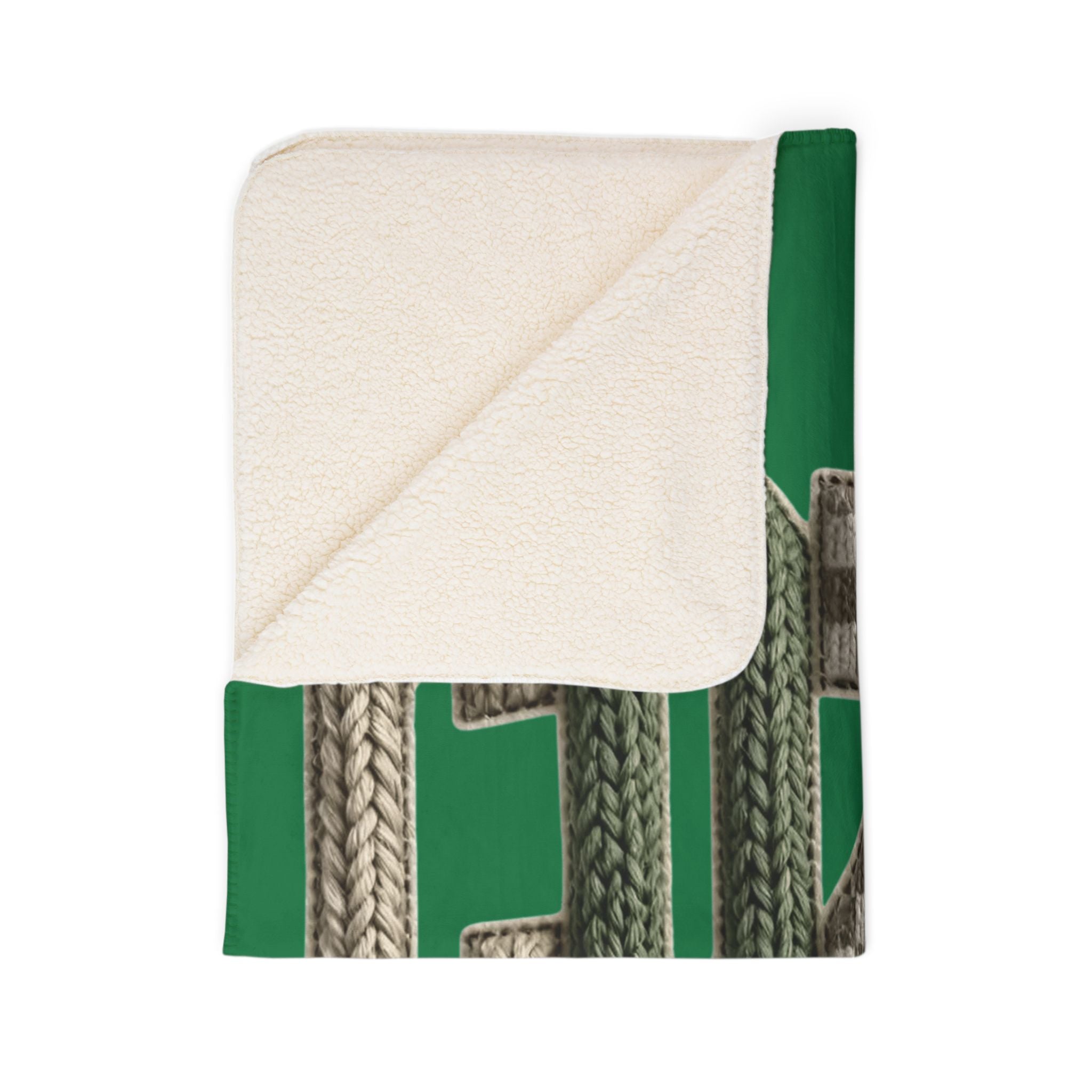Holiday Christmas Blanket Cozy Season Fleece Sherpa Blanket