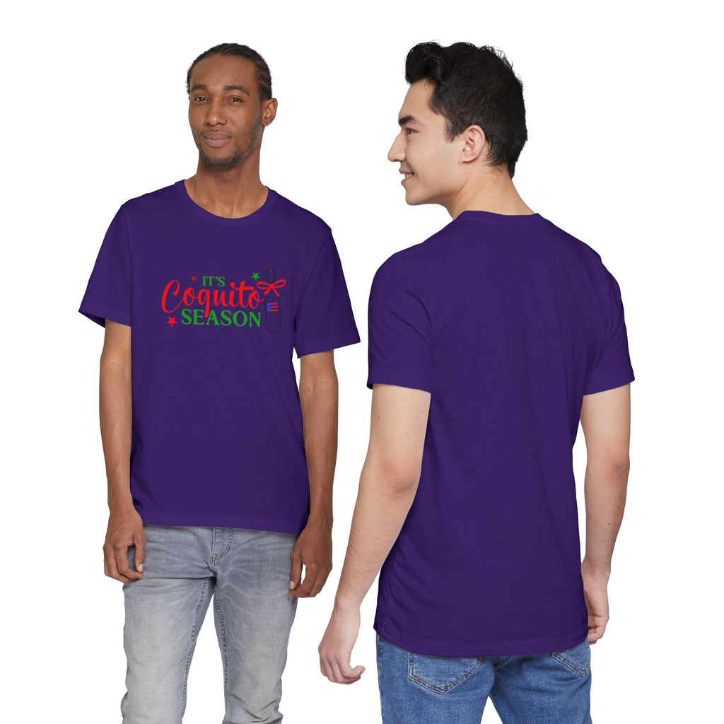 It's Coquito Season T-Shirt - Christmas Puerto Rican Holiday Cocktail Tee