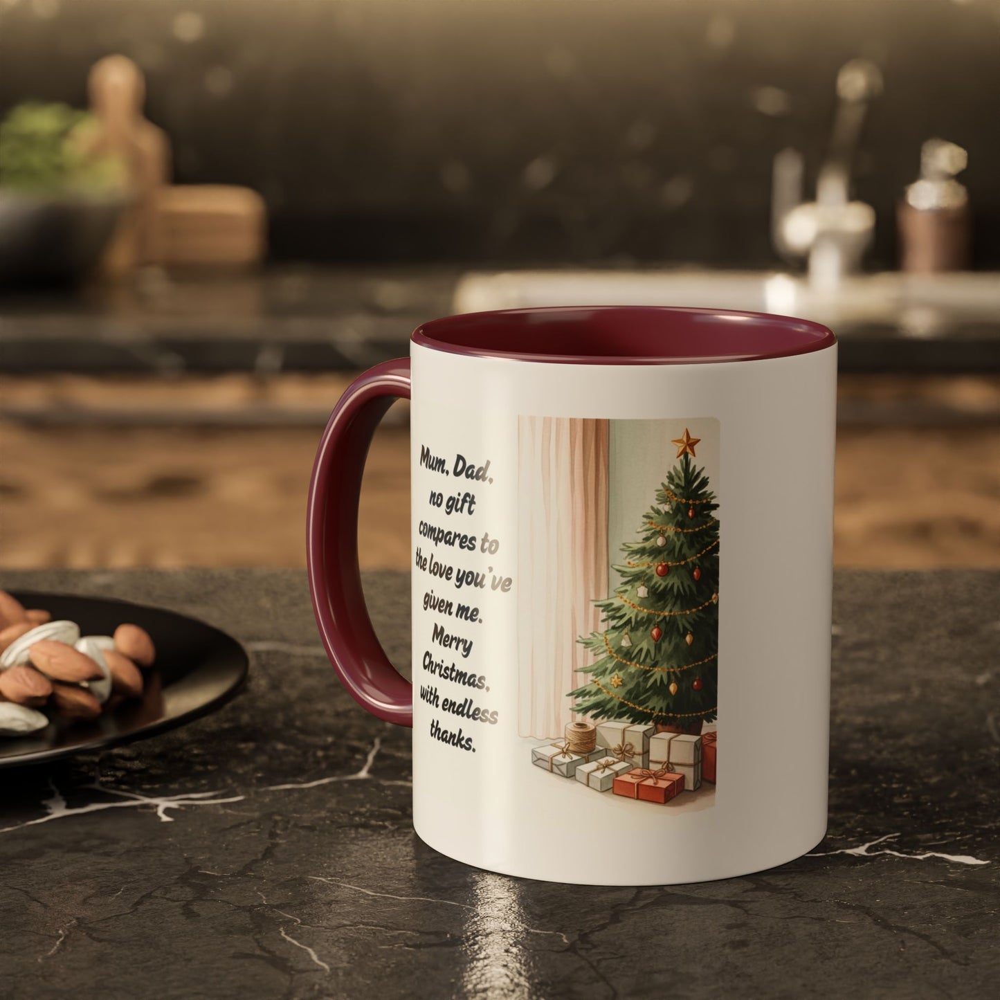 Christmas Mugs  Holiday Coffee Cups with Festive Quotes & Designs  Colorful 11oz & 15oz Coffee Cup with Heartfelt Message