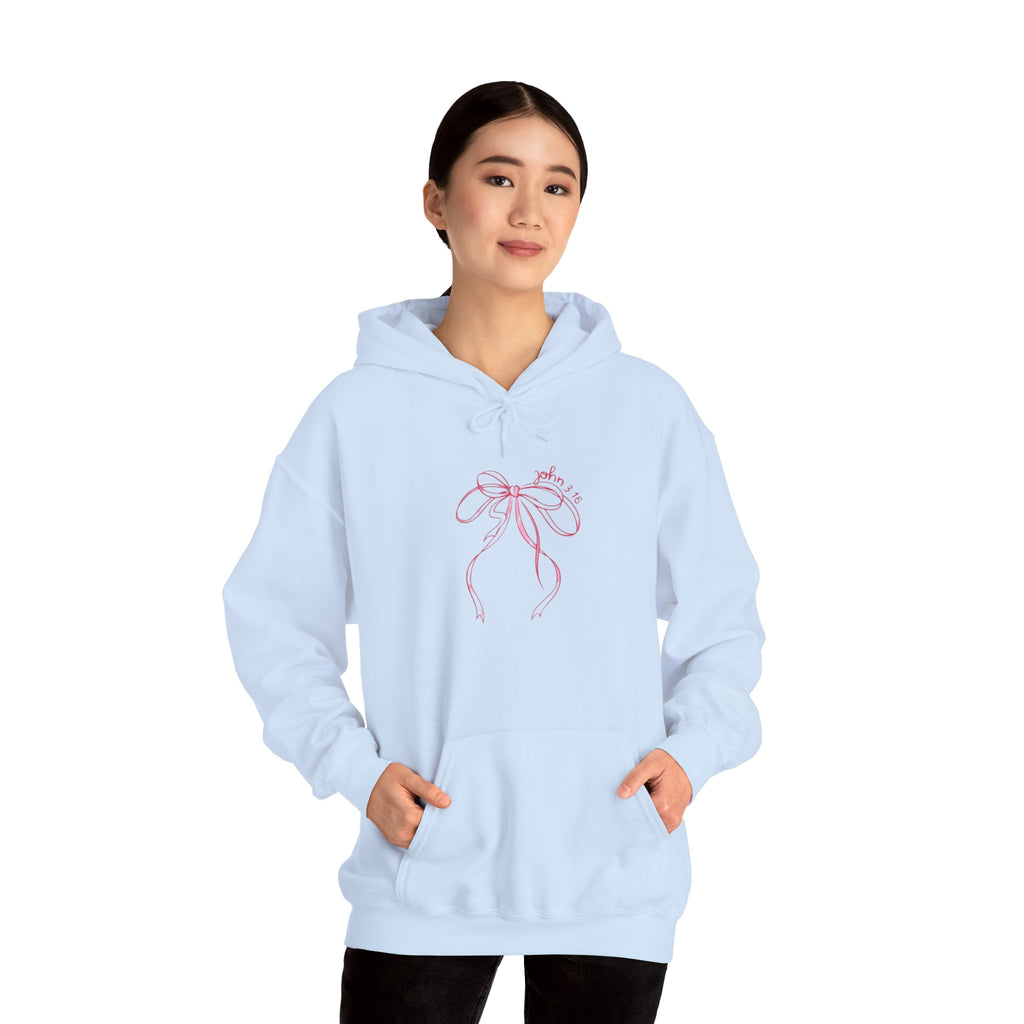 You Are So Loved Hoodie Heart Full” Heart Ribbon Comfort Sweatshirt