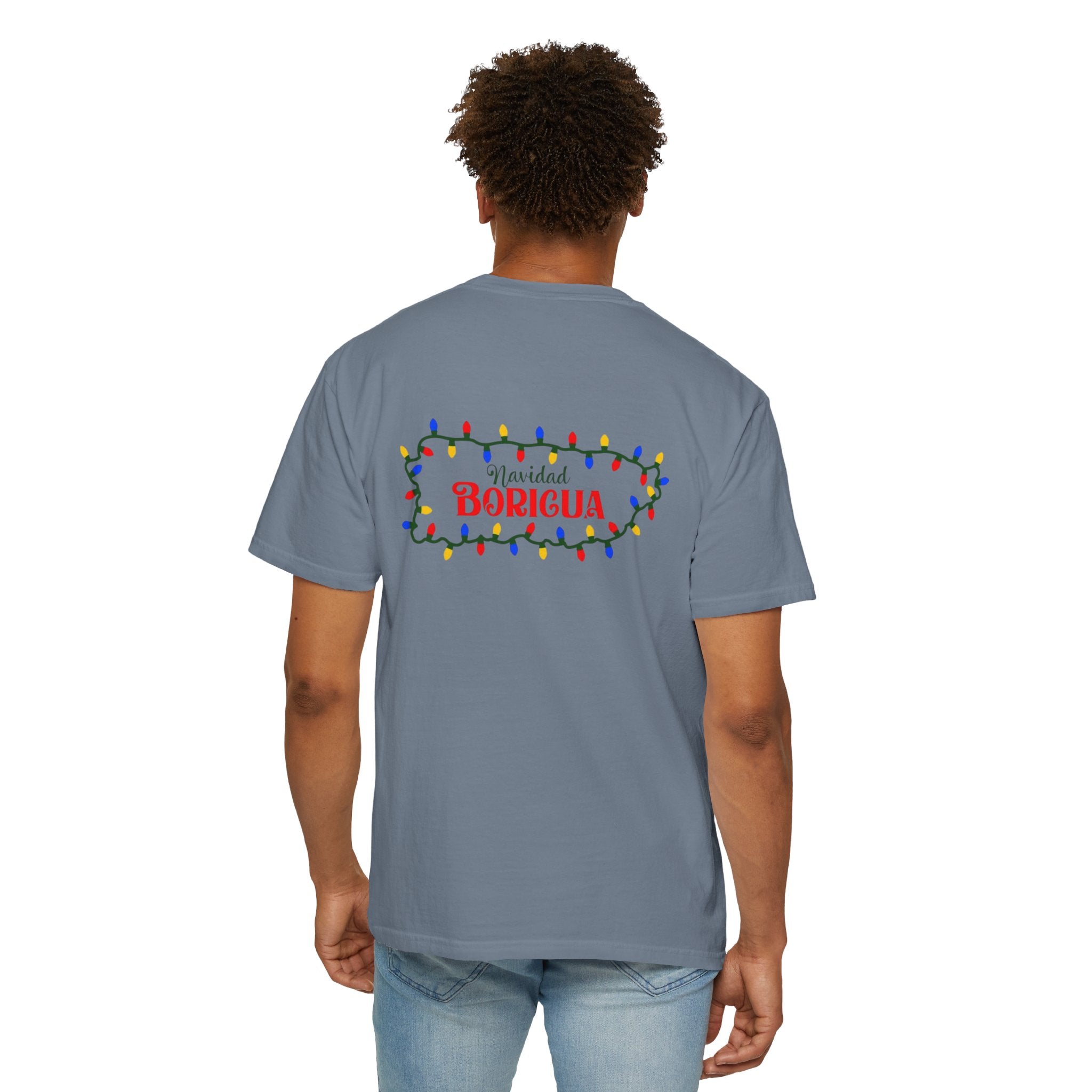 Medalla Light Beer T-Shirt  Navidad Boricua Holiday Tee Puerto Rico’s Navidades