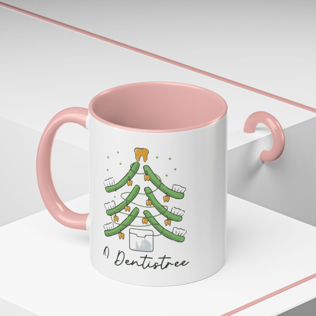 Dentist Christmas Mug - 'A Dentistree' Holiday Coffee Cup (11/15oz)