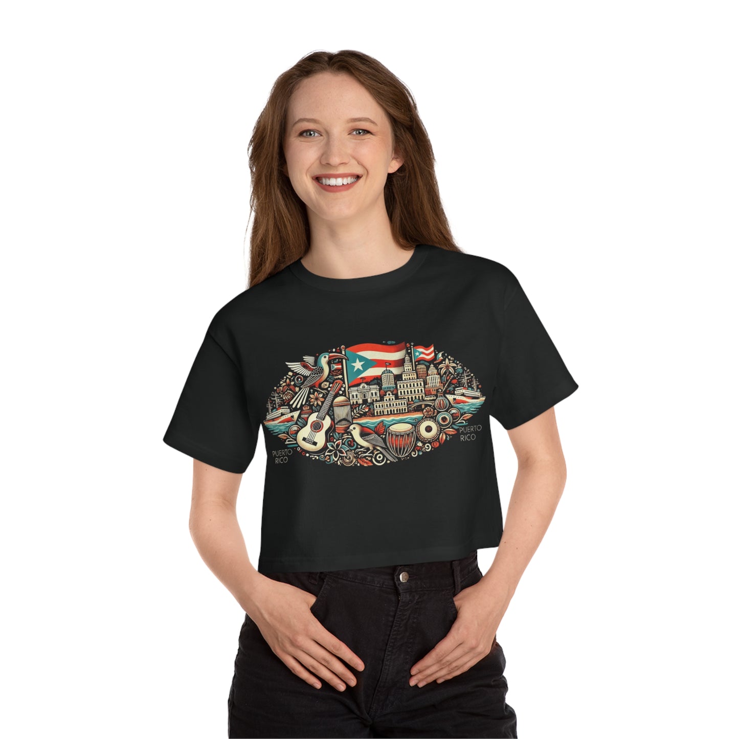Puerto Rico Shirt, Casual Summer Top, Gift for Culture Lovers, Trendy Graphic Tee
