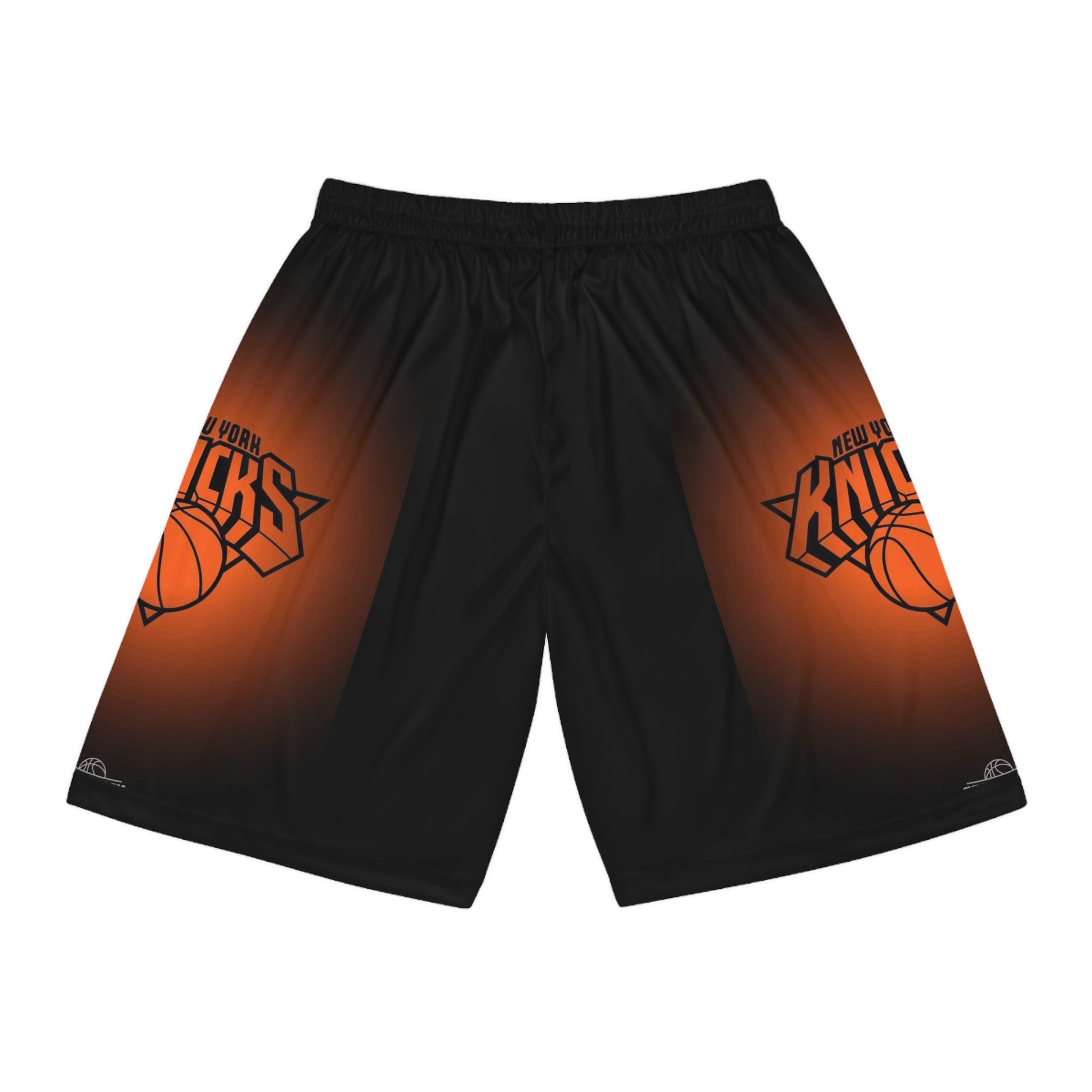 Heart Basketball Graphic Sweat Shorts — Athletic-Inspired Casual Shorts NY-K