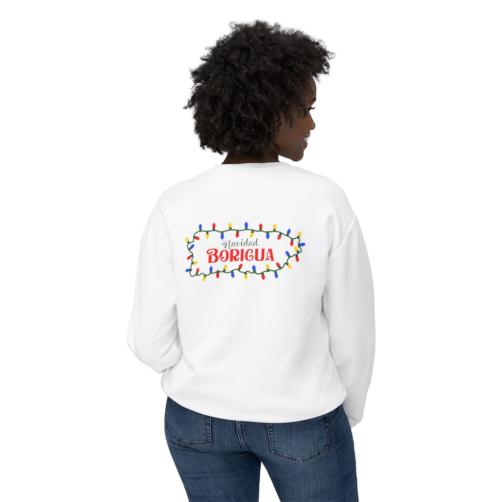 Medalla Light Puerto Rican Holiday Sweatshirt  Navidad Boricua Crewneck Puerto Rico Navidade