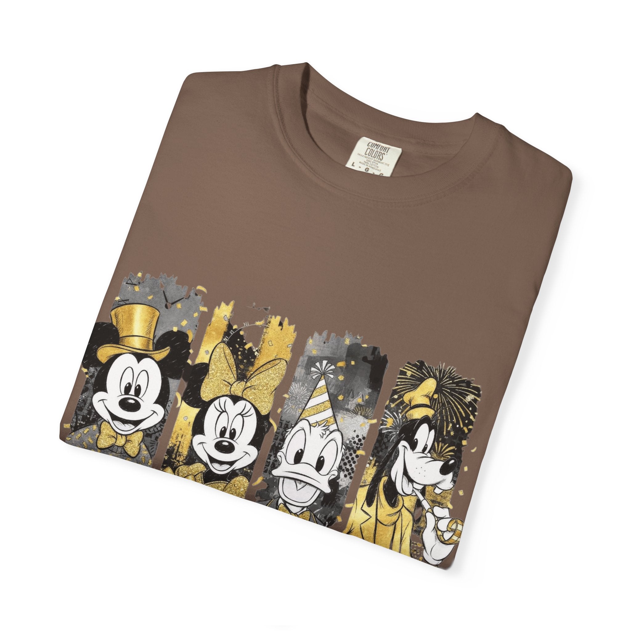 New Year Mickey & Friends T-Shirt  'Happy New Year' Graphic Tee