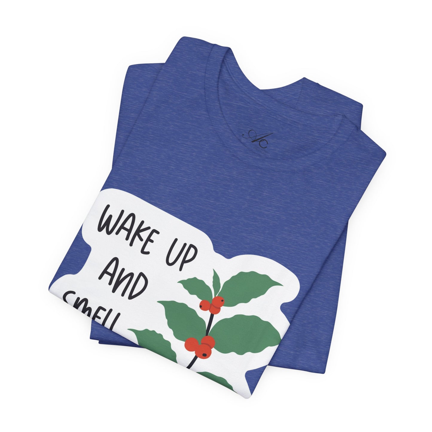 Wake Up and Smell the Coffee Tee  Coffee Plant Graphic T-Shirt