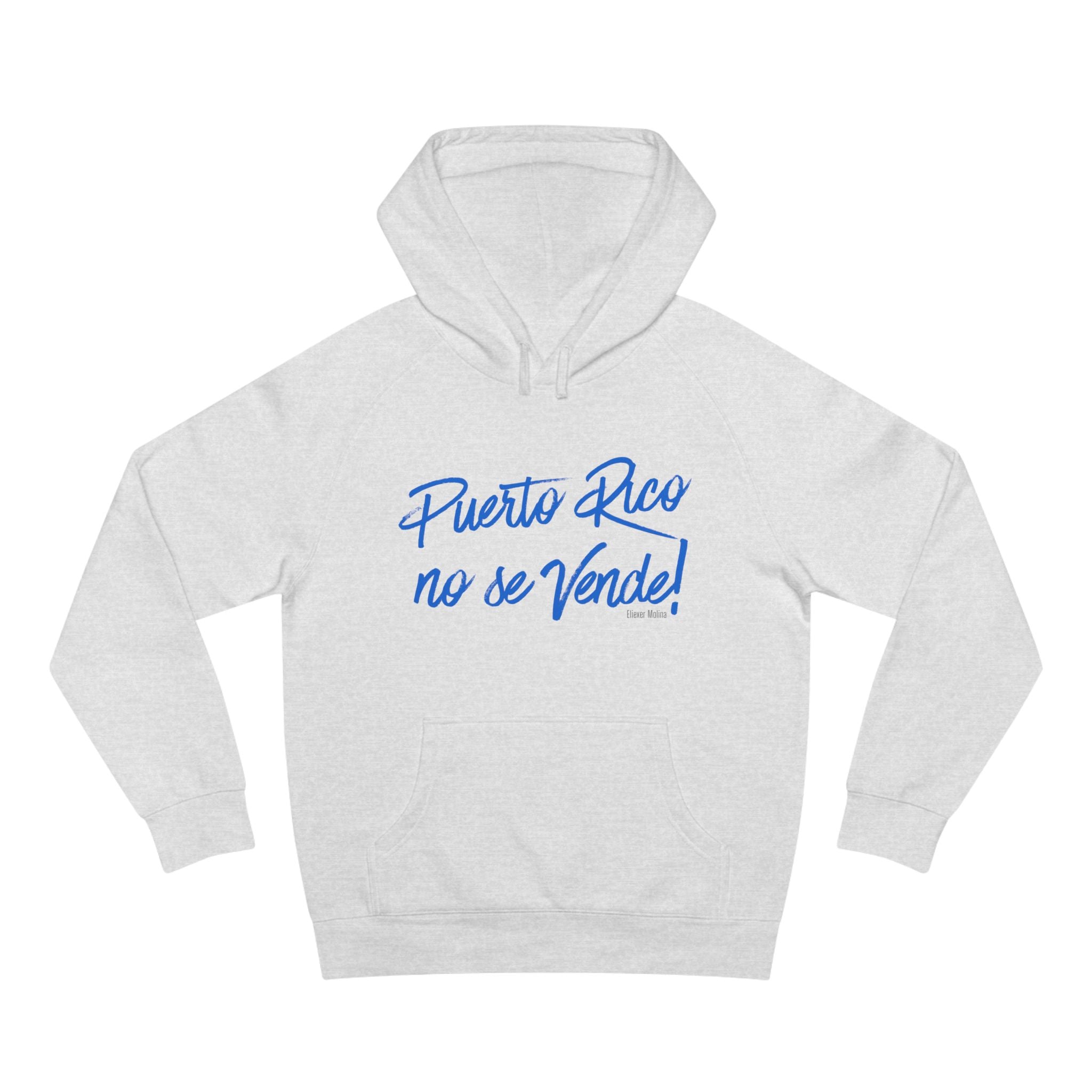 Hoodie  "Puerto Rico No Se Vende" Script Protest Pullover